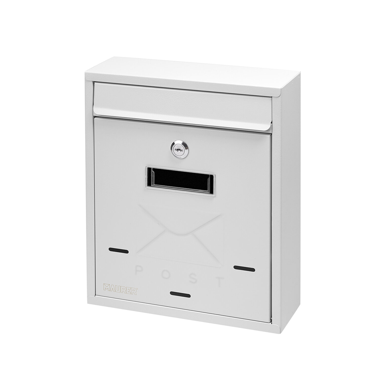 Buzon Maurer Square 31x26x9,0 cm. Blanco