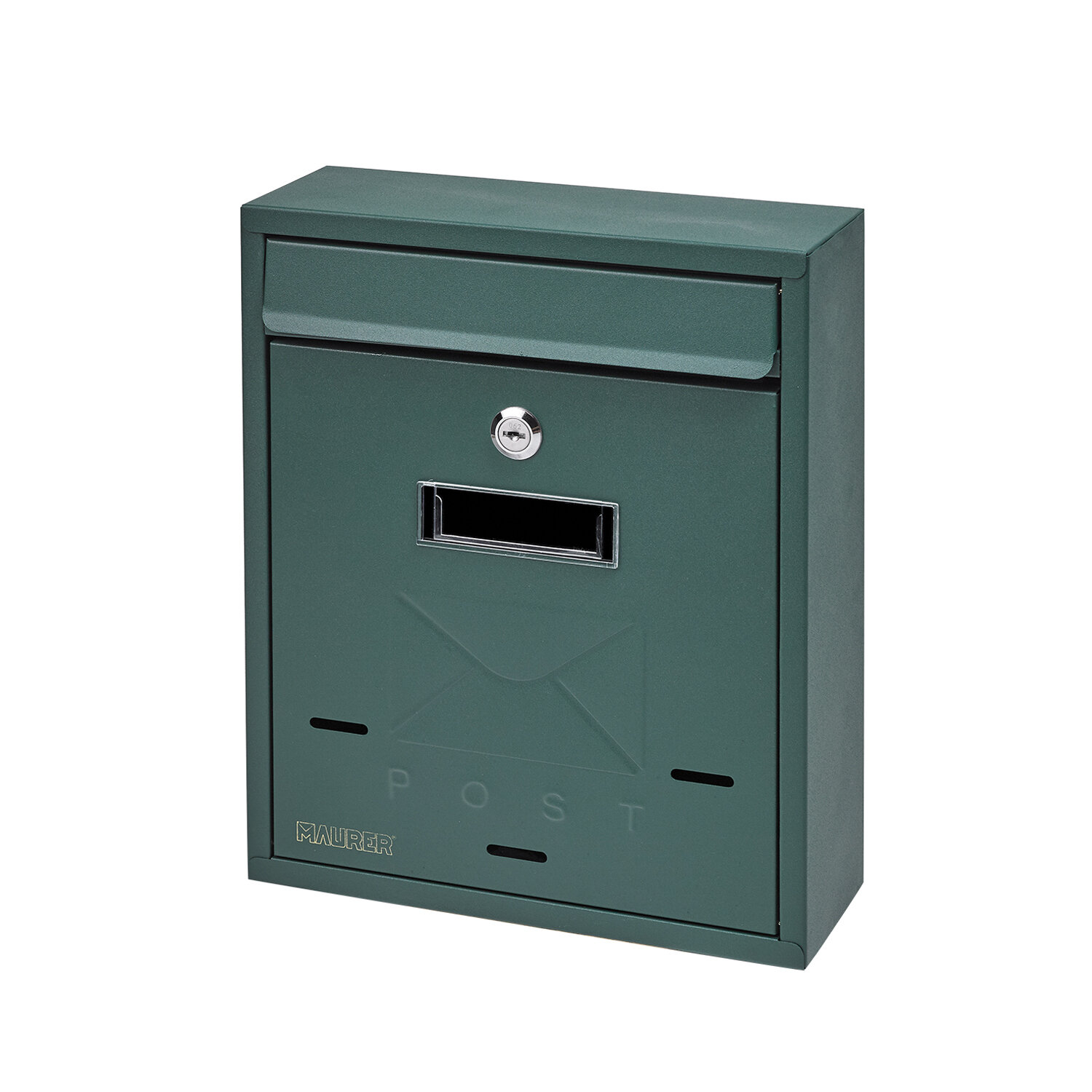 Buzon Maurer Square 31x26x9,0 cm. Verde
