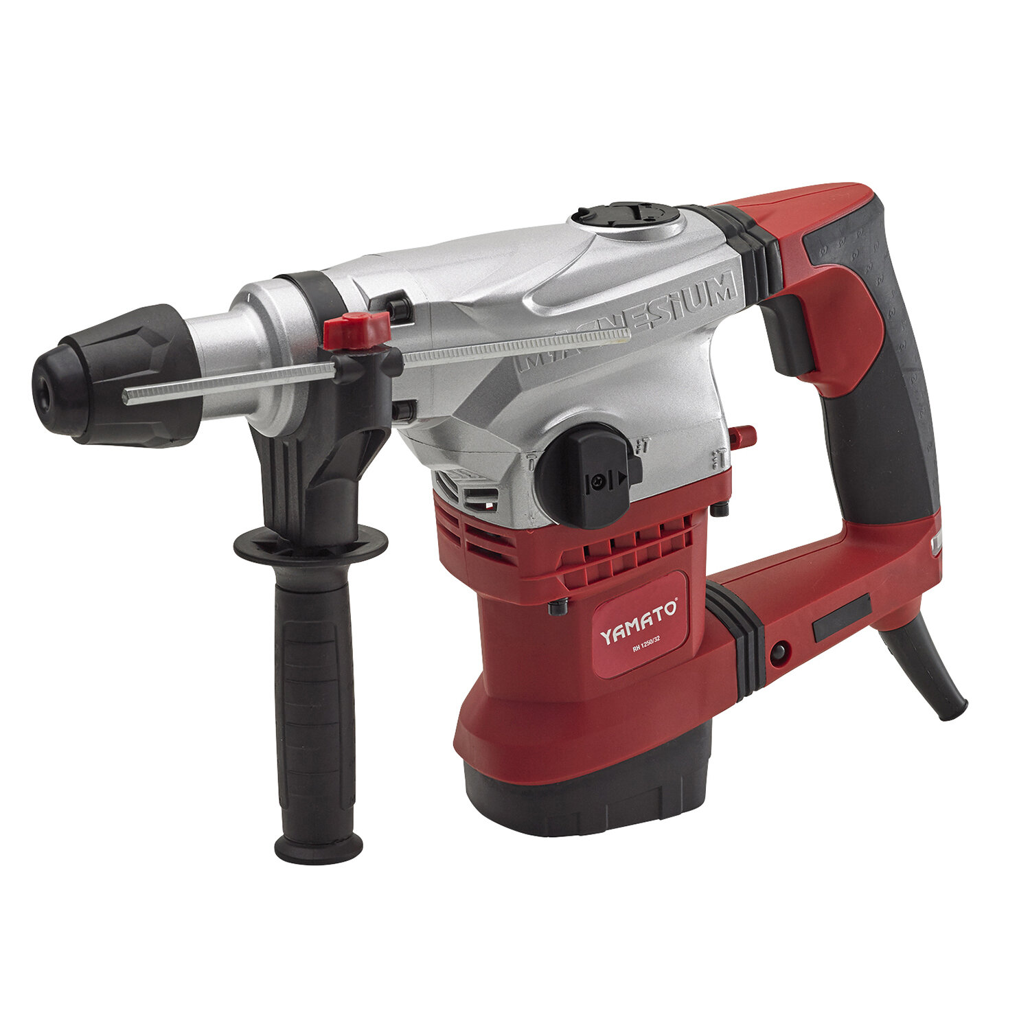 Martillo Yamato Perforador Sds Plus RH 1250 W Maletin Con Accesorios