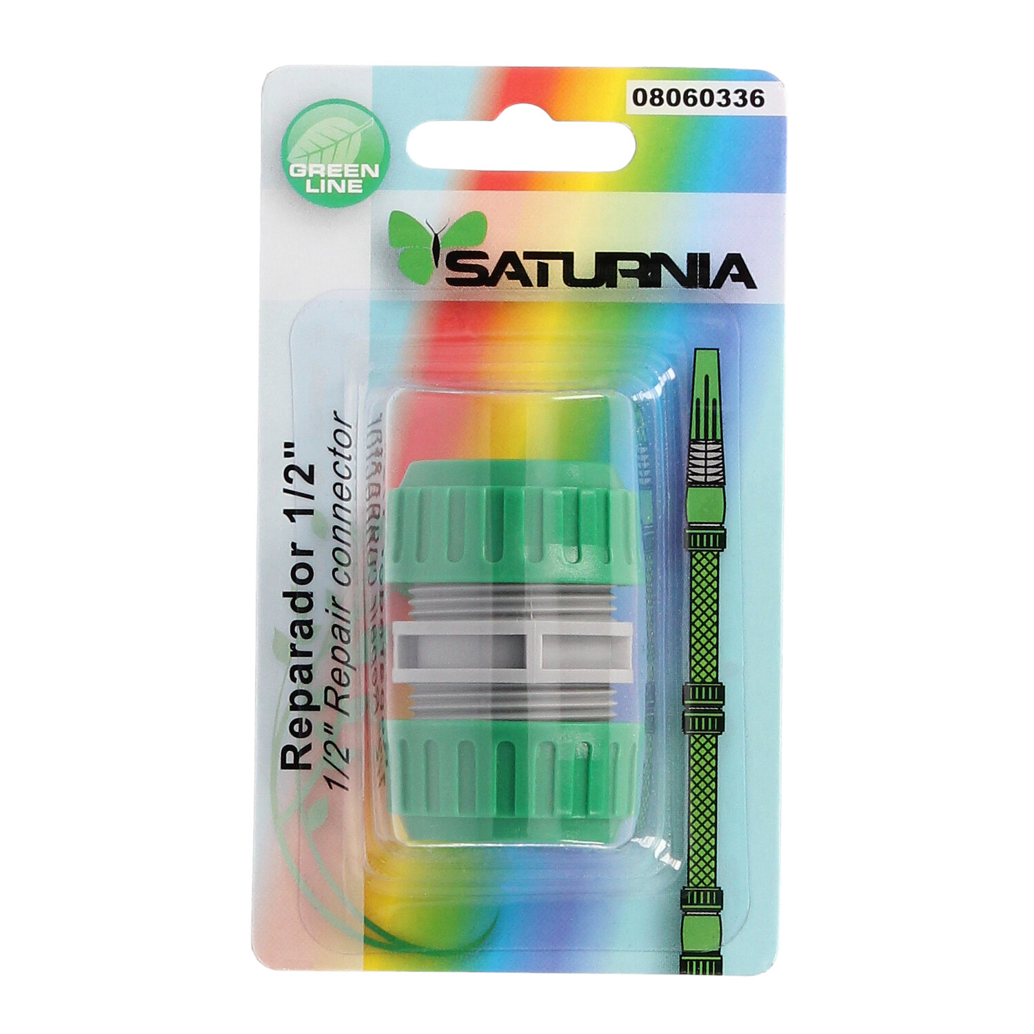 Reparador Manguera Plastico 1/2  Blister