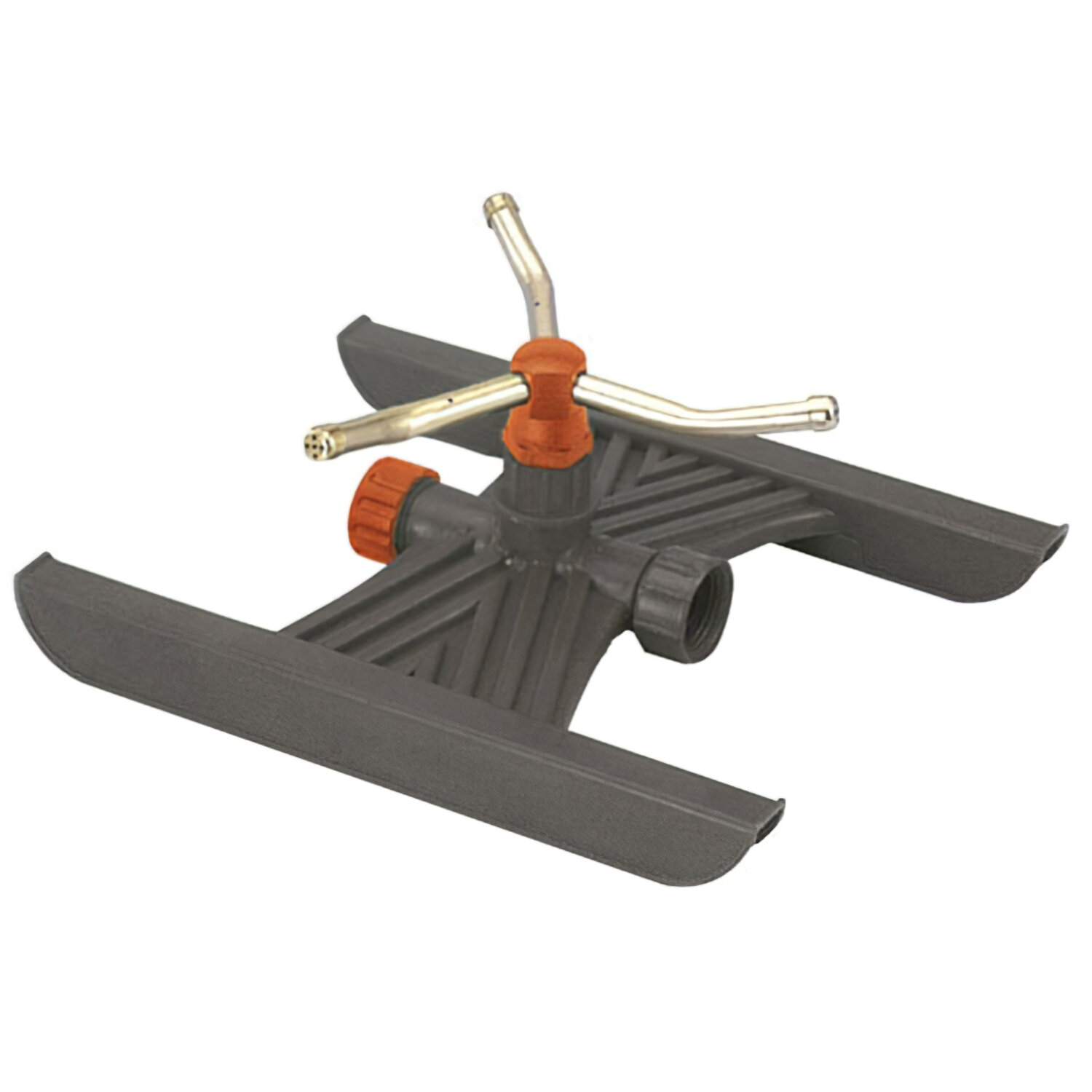Aspersor base pl�stico 3 Brazos Aluminio