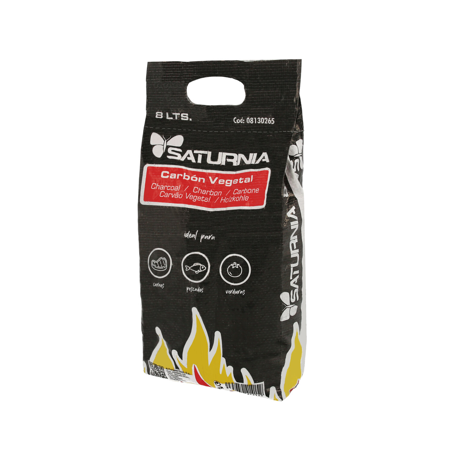 Bolsa Carbon Vegetal    8 Litros