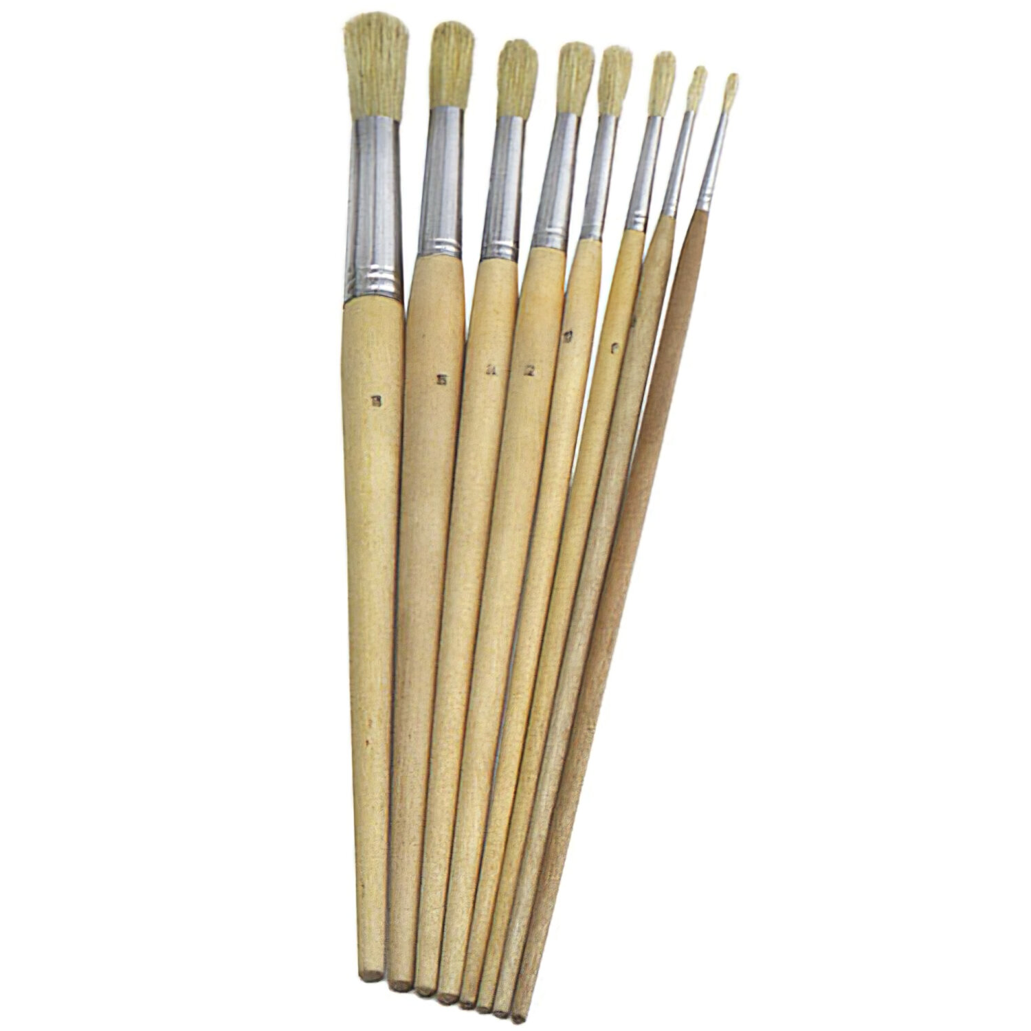 Pincel Brico Redondo Cerda Blanca N�  1