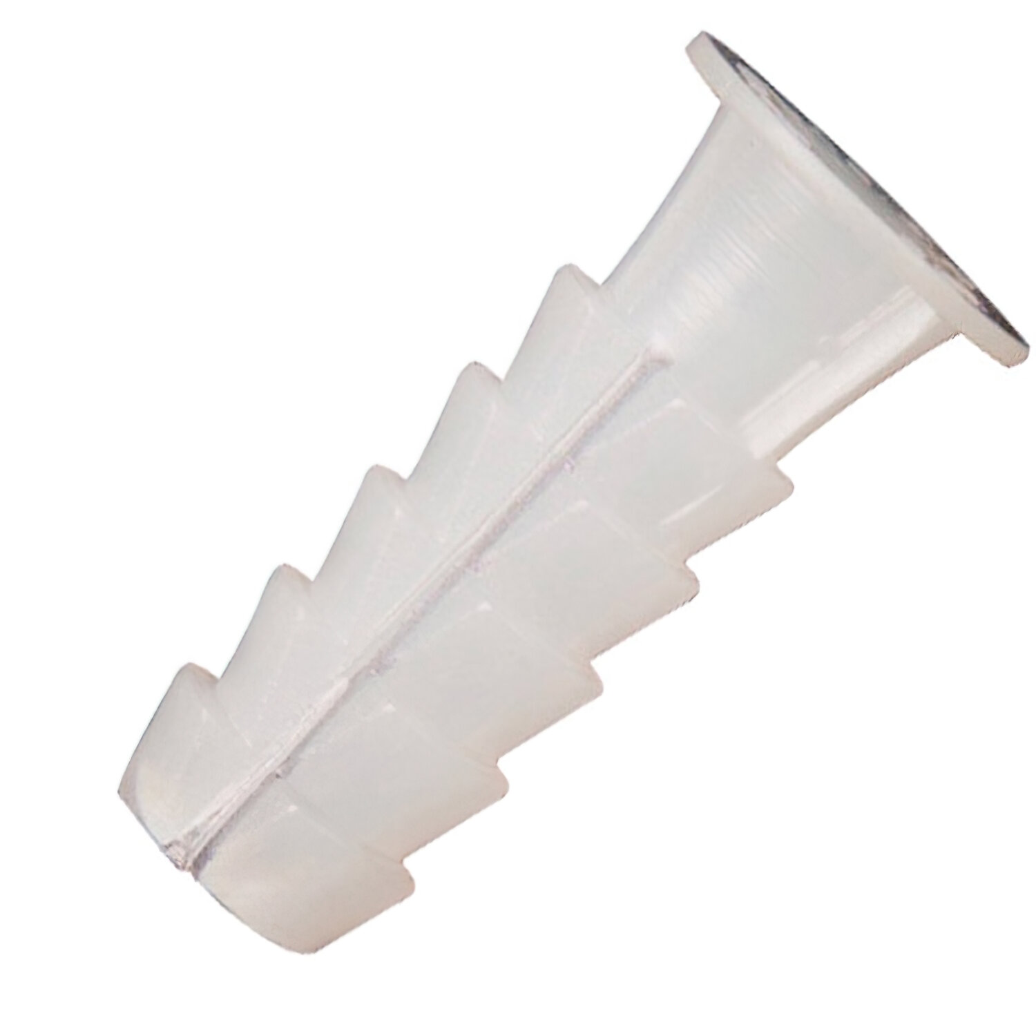 Taco Wolfpack Pl�stico Blanco    7 mm. (25 unidades)