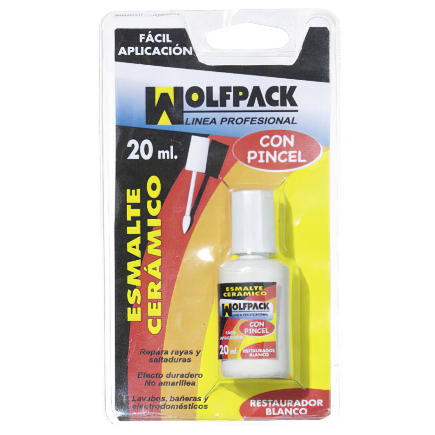 Esmalte Restaurador  Wolfpack Blanco  20 cm�