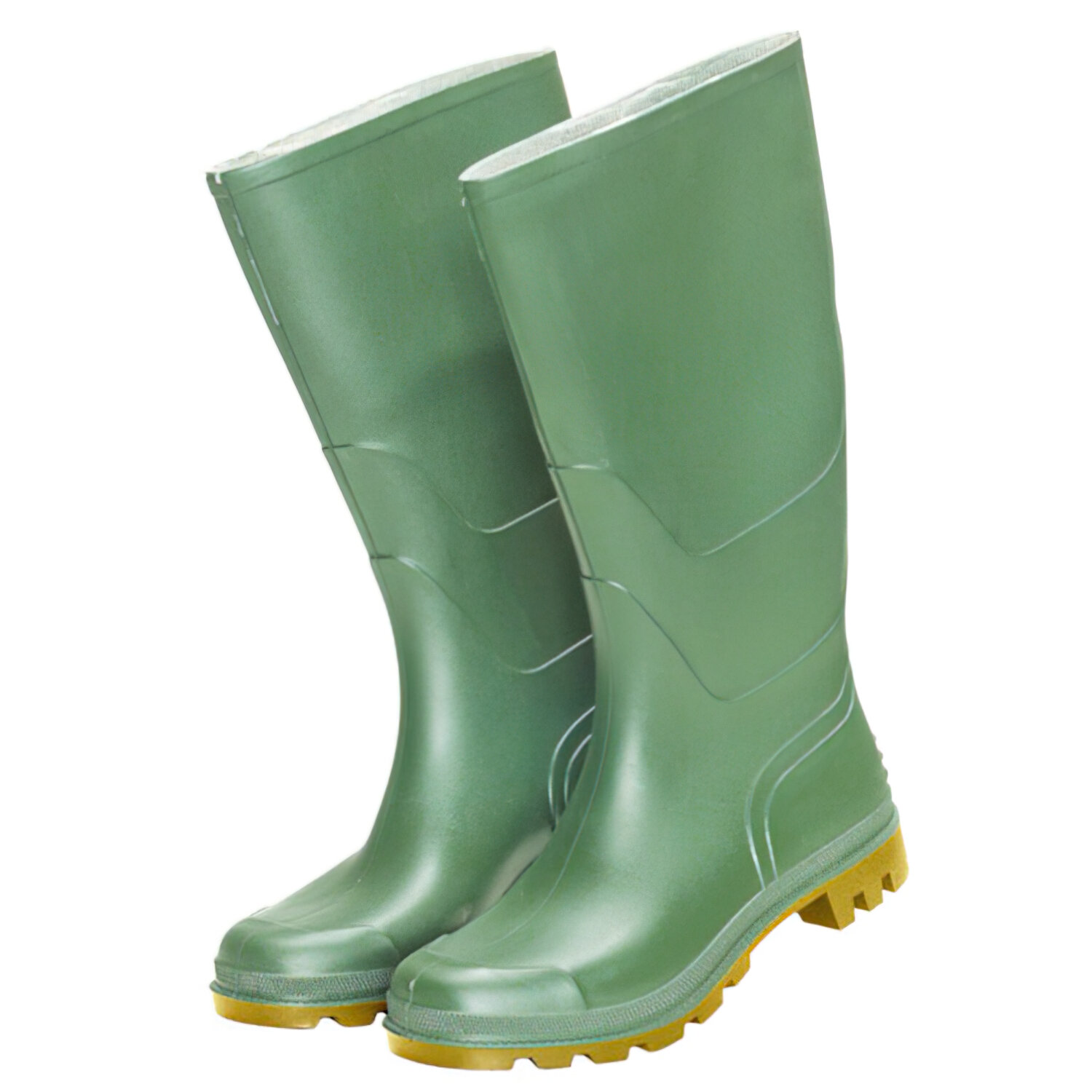 Botas Goma Altas Verdes N� 42 (Par)