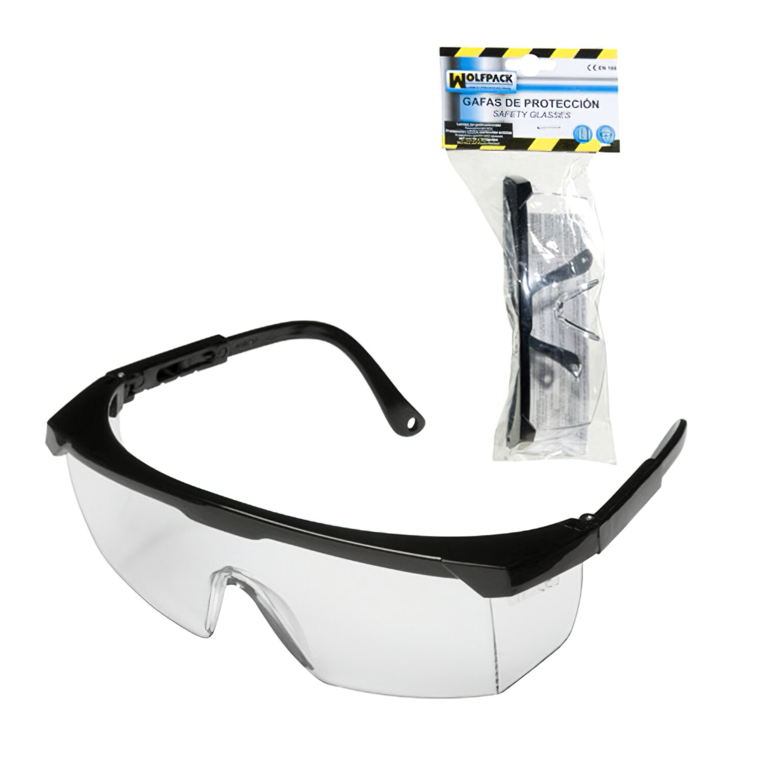 Gafas Proteccion En166 Patillas Ajustables Neutras