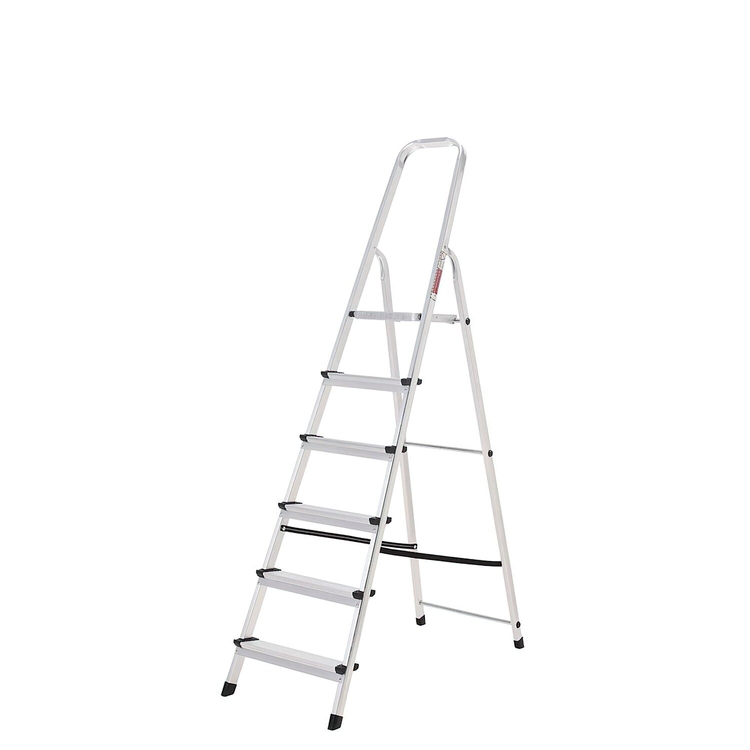 Escalera Aluminio Oryx  6 Pelda�os Dom�stica