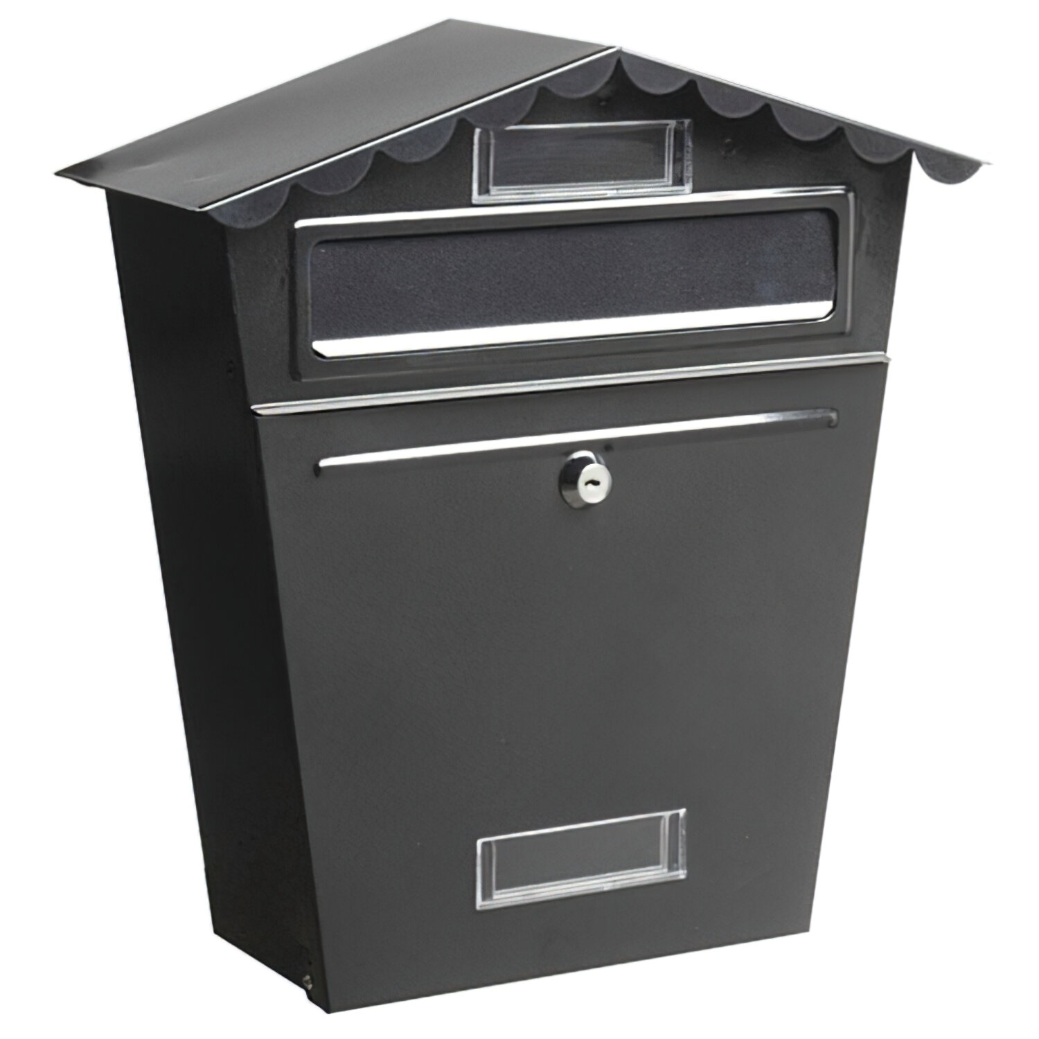 Buzon Maurer House Jard�n Negro 32 x 36 x 10 cm.