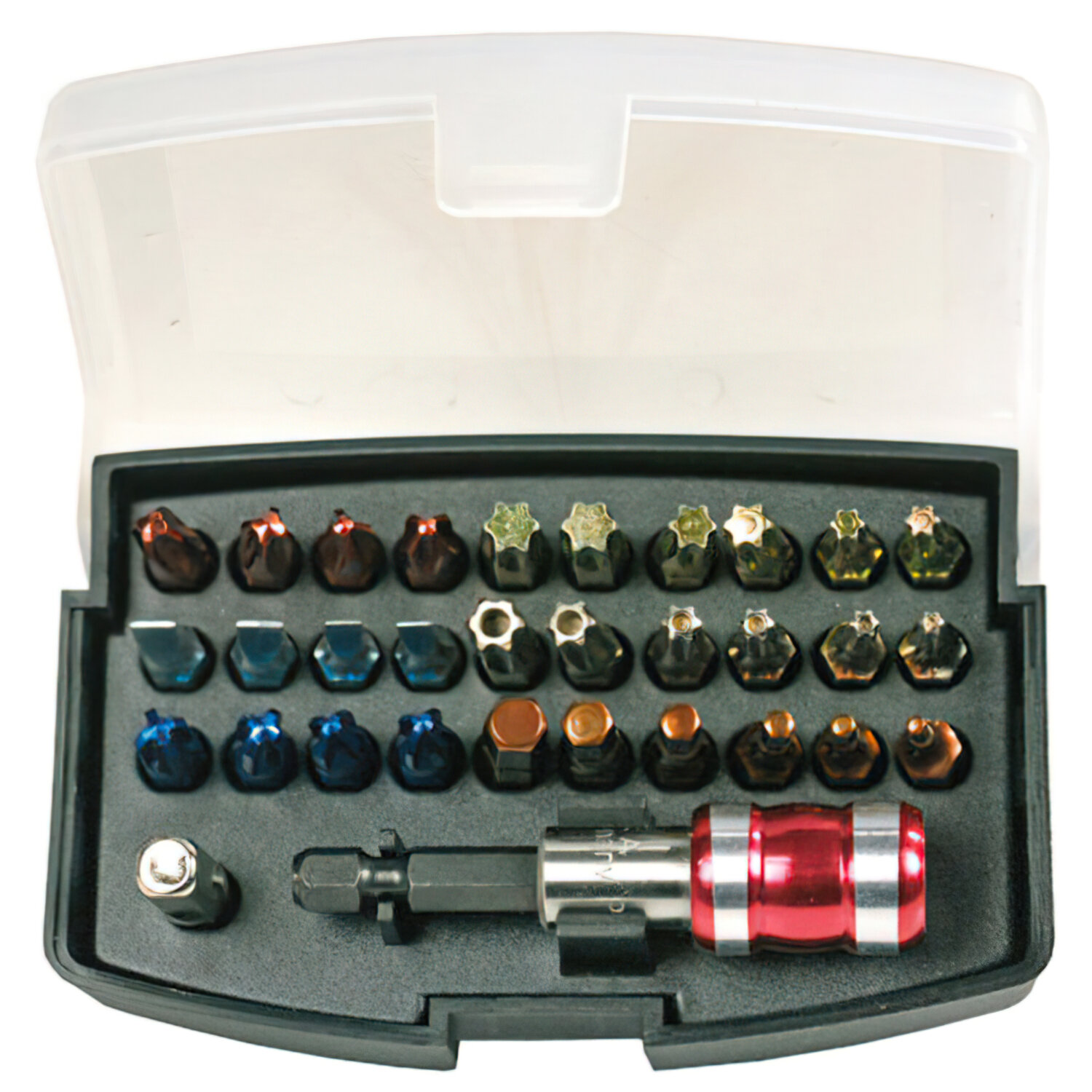 Juego Puntas Maurer Con Adaptador R�pido 32 Piezas