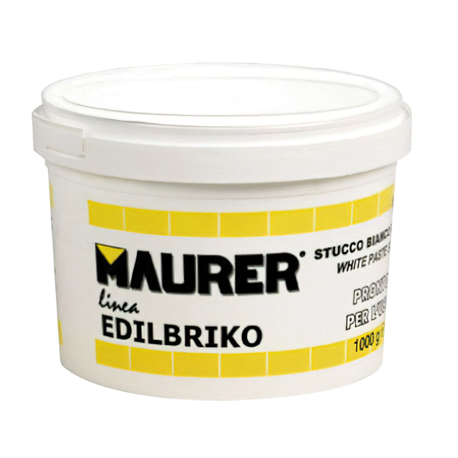 Edil Masilla Pl�stica Blanca Maurer (Tarrina 0,5 kilos)