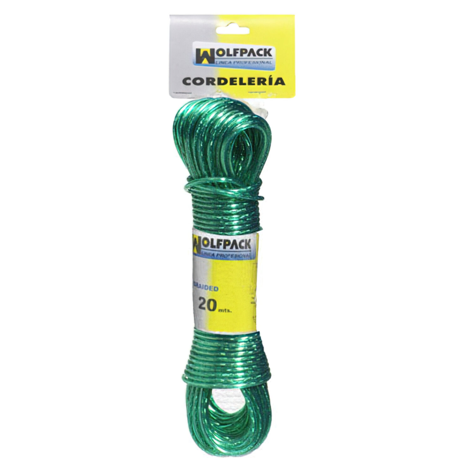 Cuerda Plastificada Cable Acero � 3,5 mm. (Madeja 10 m.)