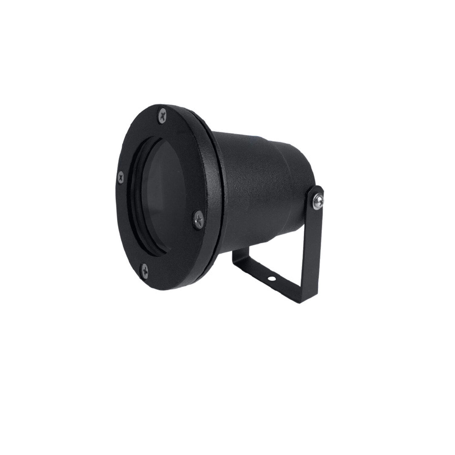 Foco Hal�geno Papillon IP54  Jard�n Con Soporte Negro