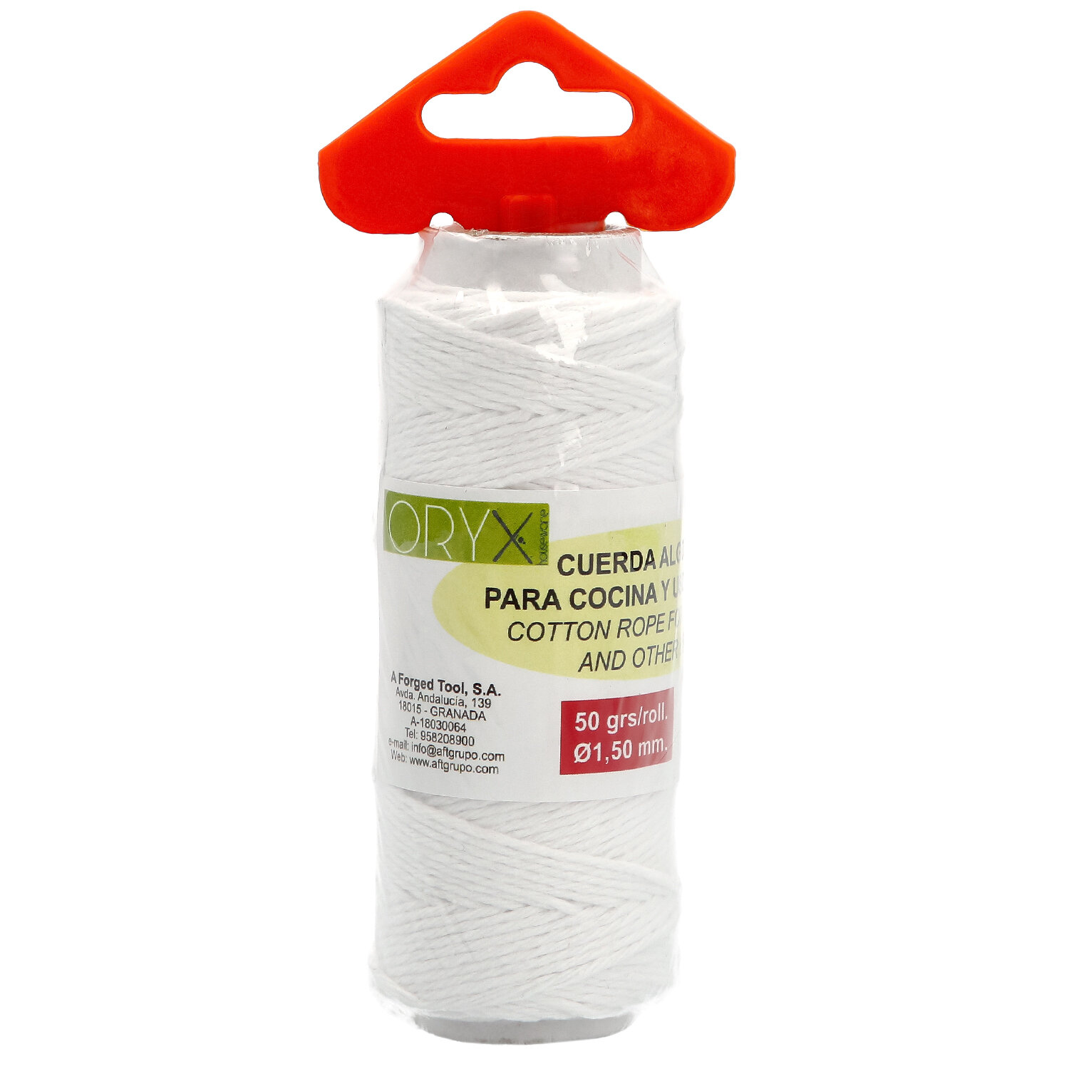 Cuerda Algod�n Carnicero 50 gr. Rollo �1,50 mm.