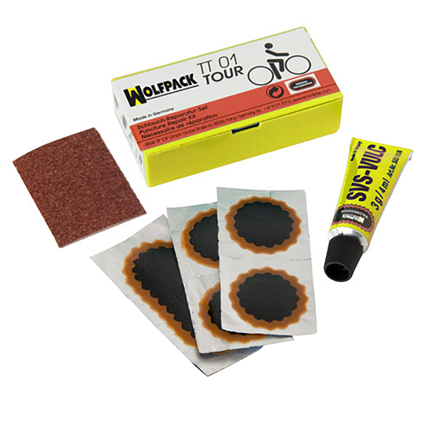 Parches Bici Kit Completo 5 Parches