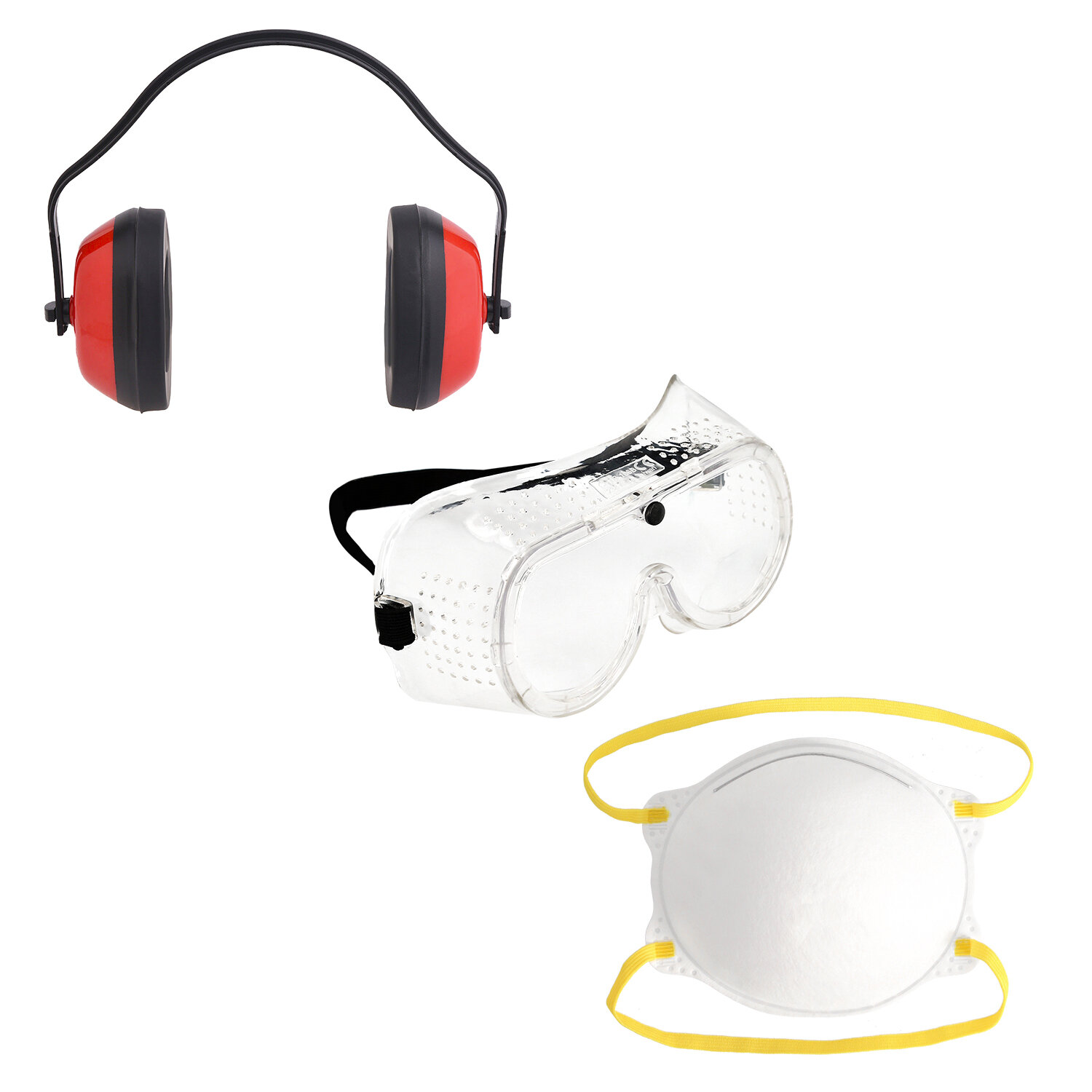 Kit Protecci�n Maurer Gafas, Mascarilla y Protector Auditivo Homologado