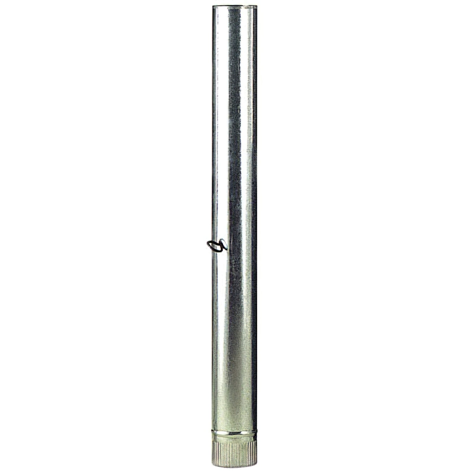 Tubo Estufa Acero Galvanizado � 120 mm. Con Llave