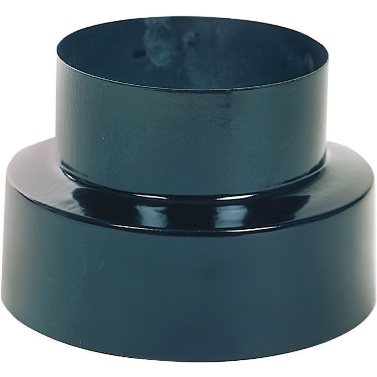 Reducci�n Estufa Vitrificado Color Negro de 120 a 100 mm.