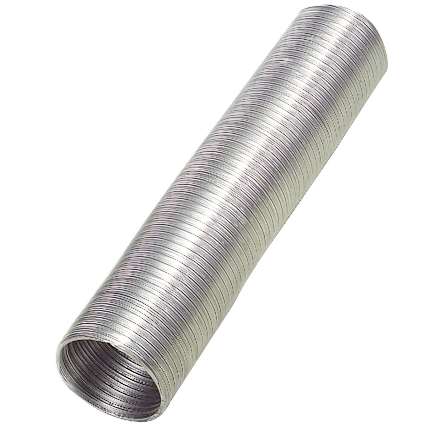 Tubo Aluminio Compacto Gris � 200 mm. / 5 metros