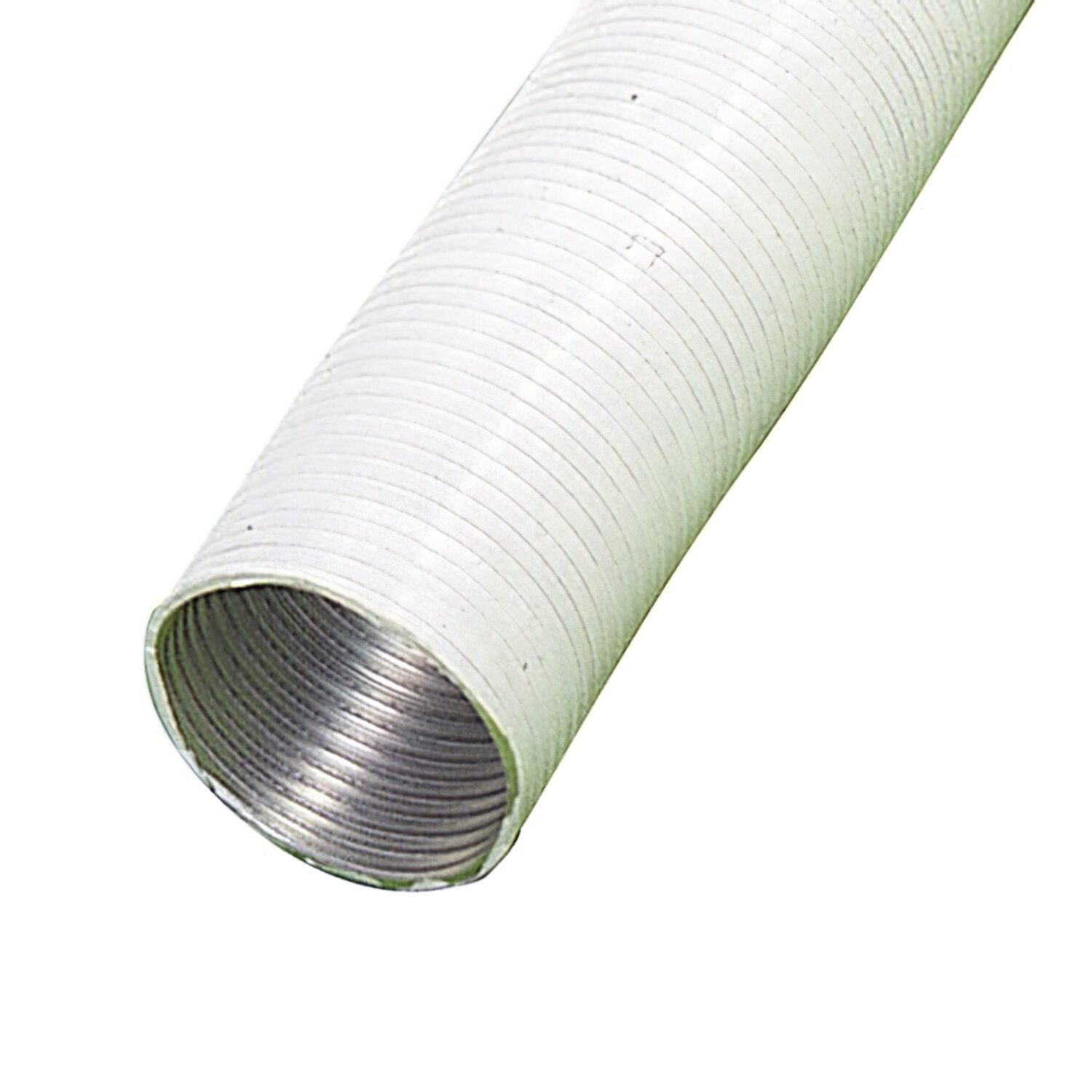 Tubo Aluminio Compacto Blanco � 100 mm. / 5 metros