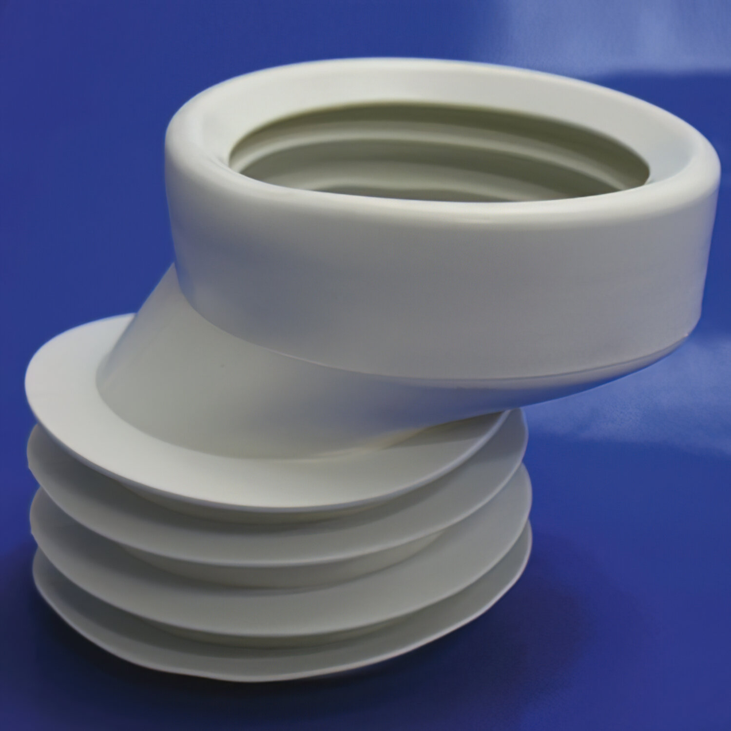 Manguito Inodoro Flexible T-113  Excentrico 90
