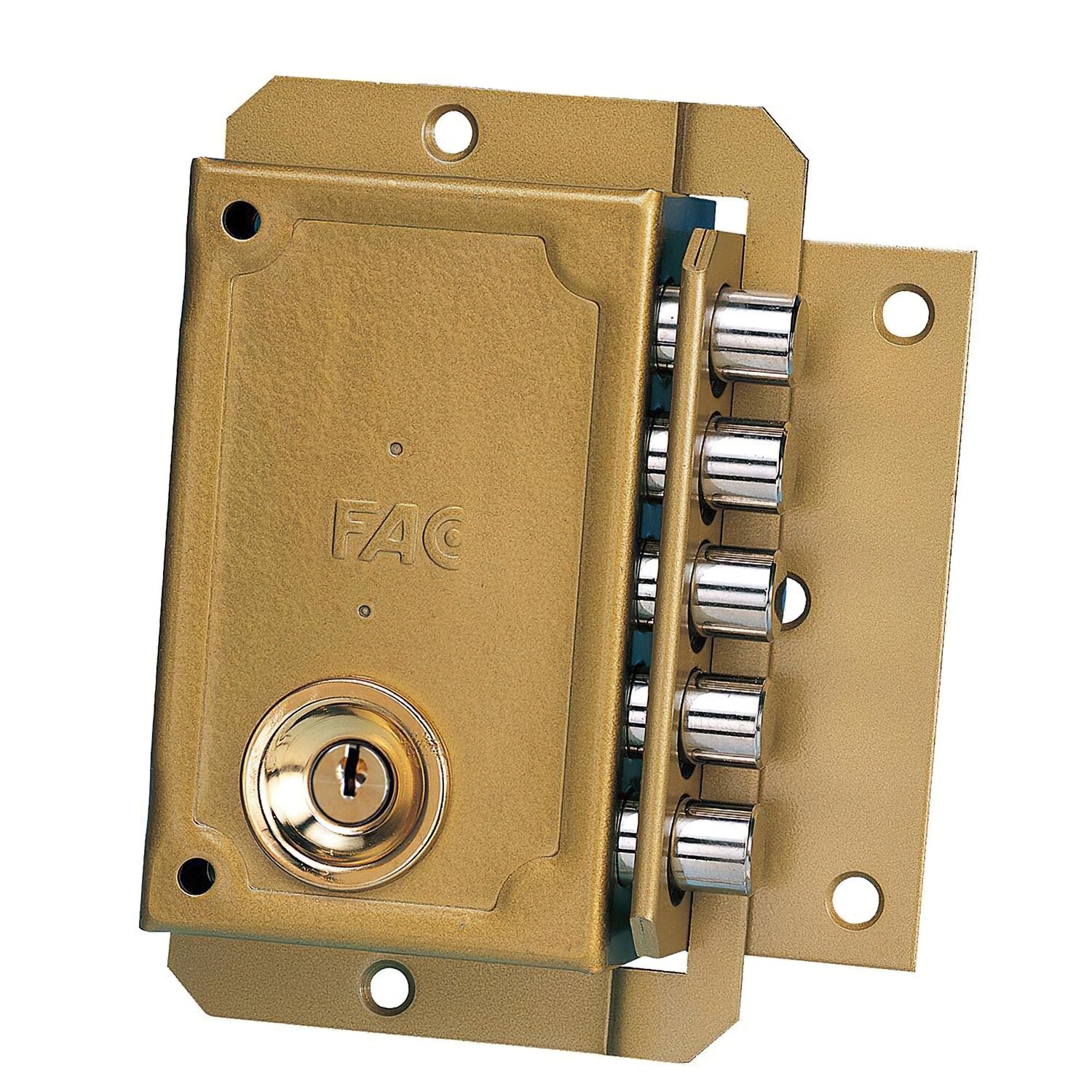 Cerradura Fac S 90/c Pintada  Izquierda