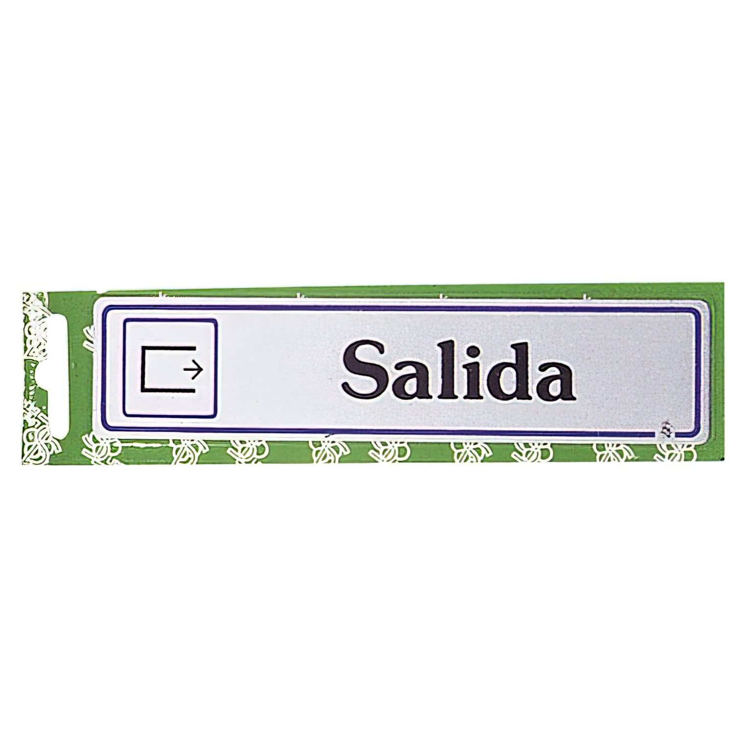 Rotulo "Salida"