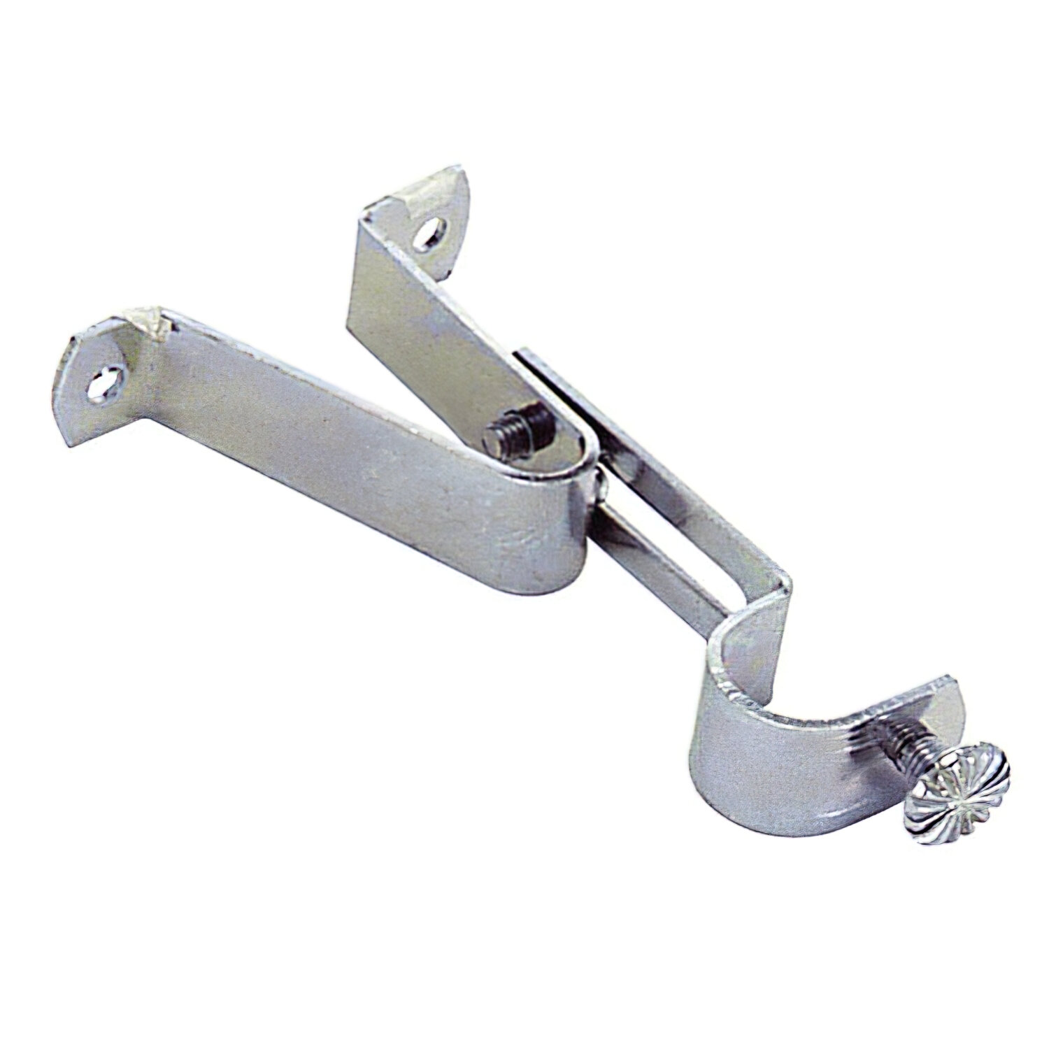 Soporte Barra 16 mm.� Cromo  Frontal Extensible