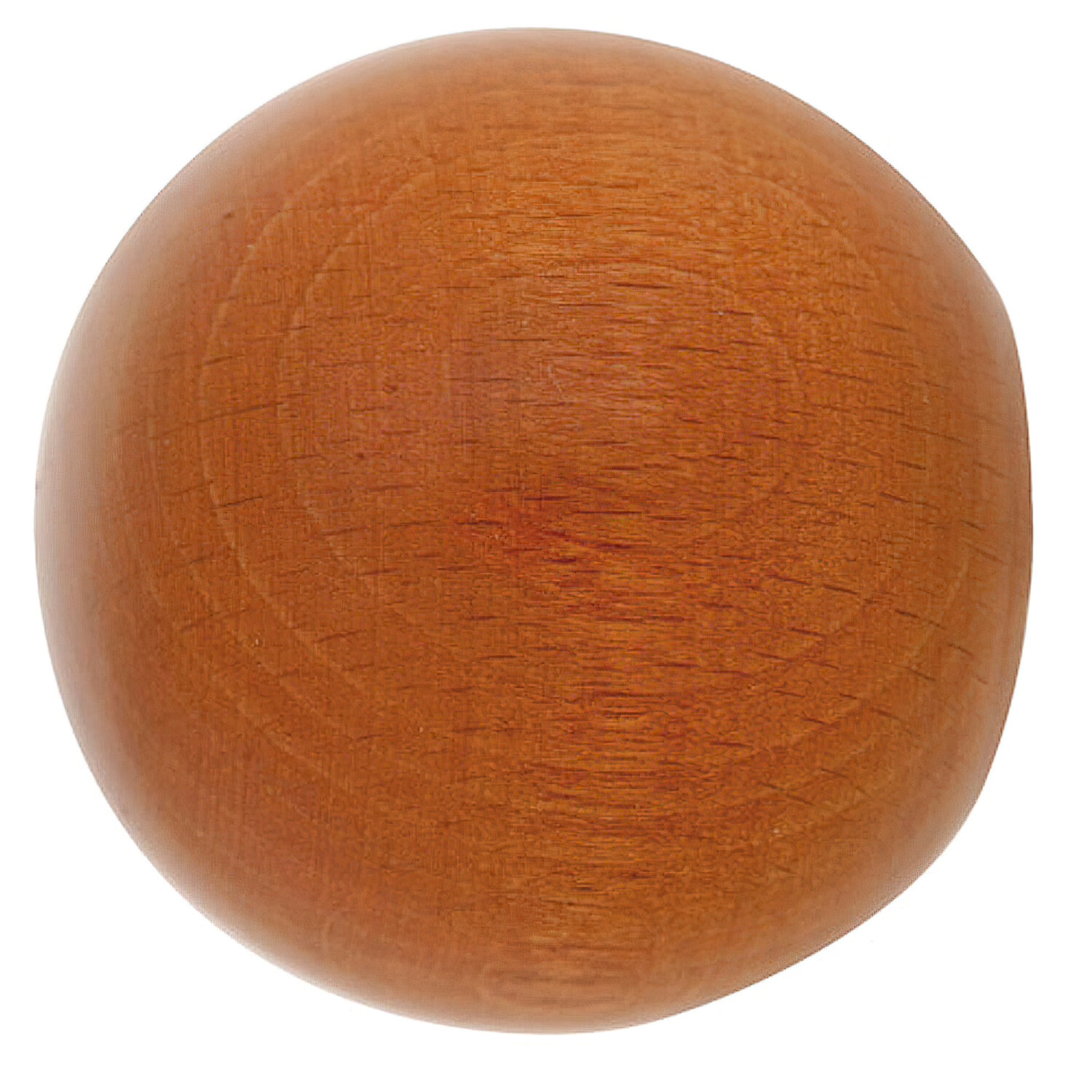 Terminal Madera Esfera 28x55 mm. Teca