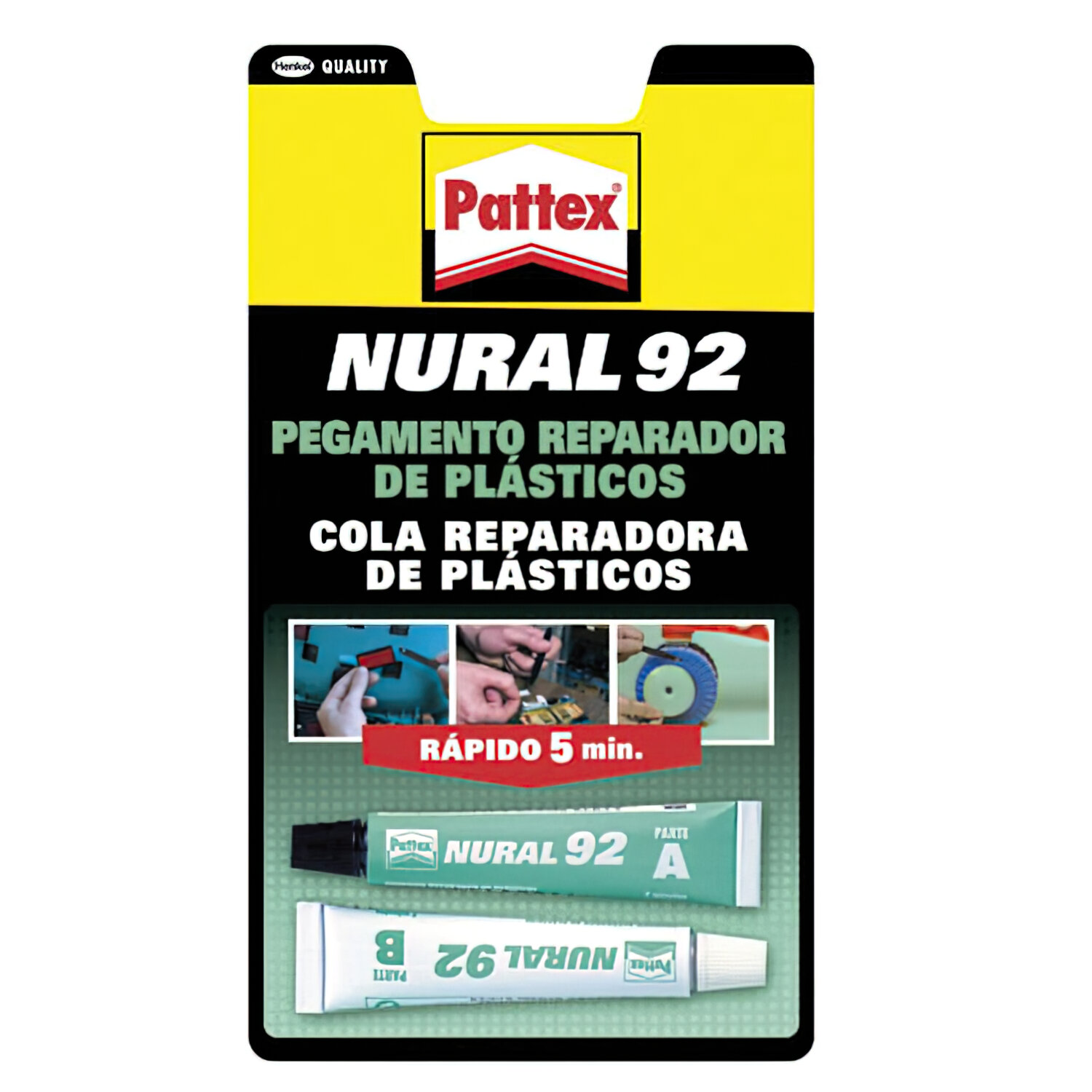Nural- 92 Transparente (Juego 2 Tubos 22 cm�.)