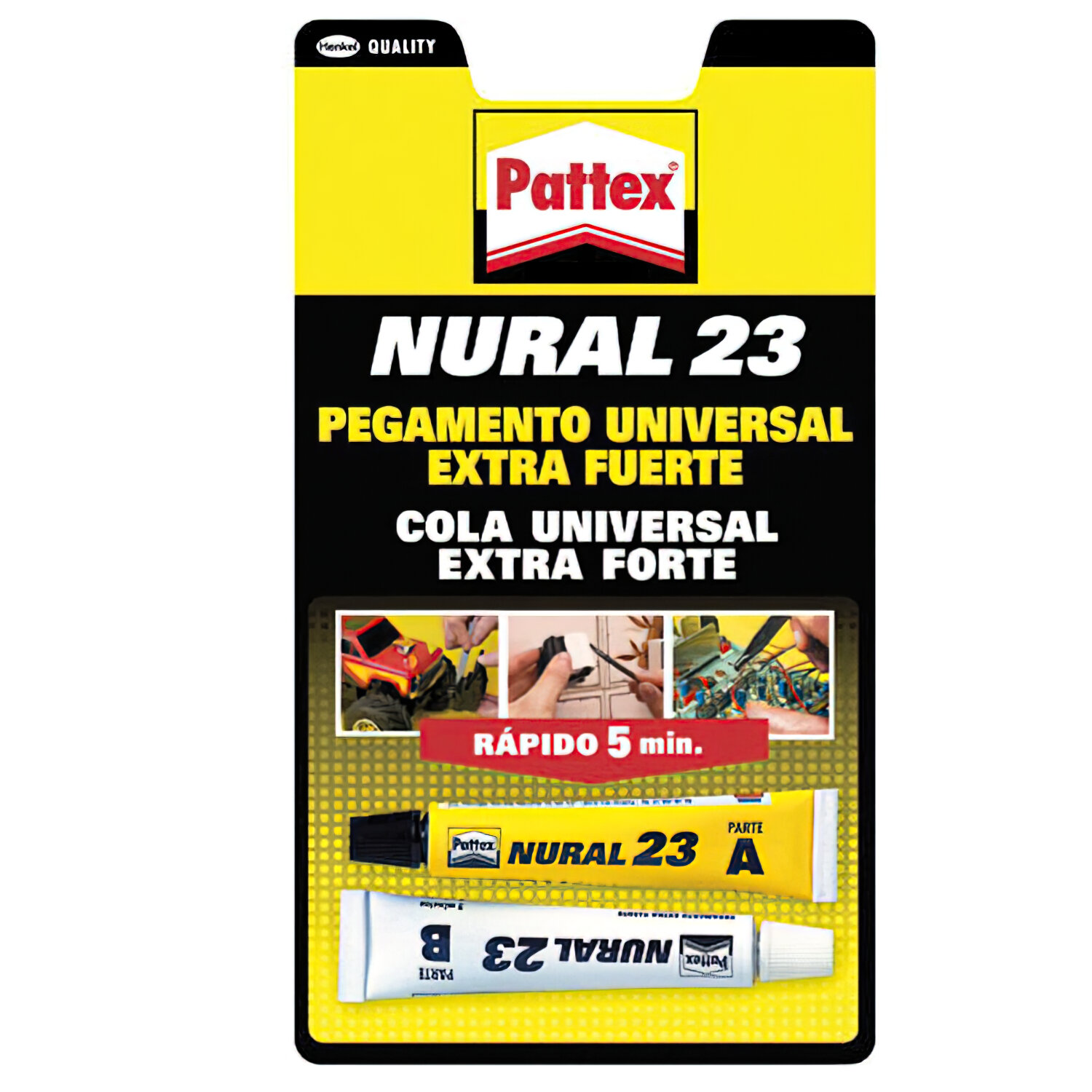 Nural- 23 Transparente (Juego 2 Tubos 22 cm�.)