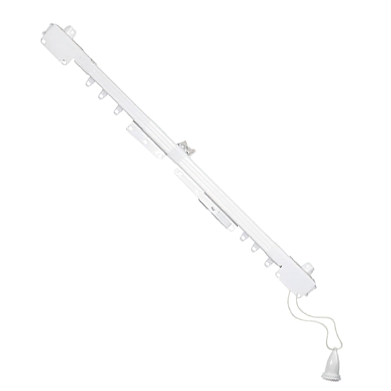 Riel Hierro Lacado Extensible N� 2  (0,87 a 1,50 metros)