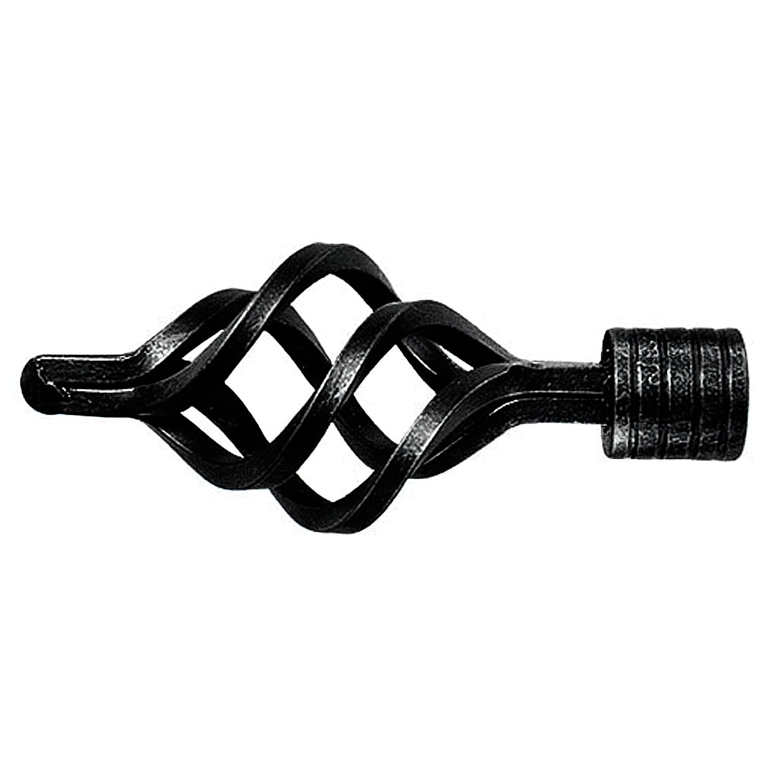 Terminal Forja Pi�a � 20 mm. Negro