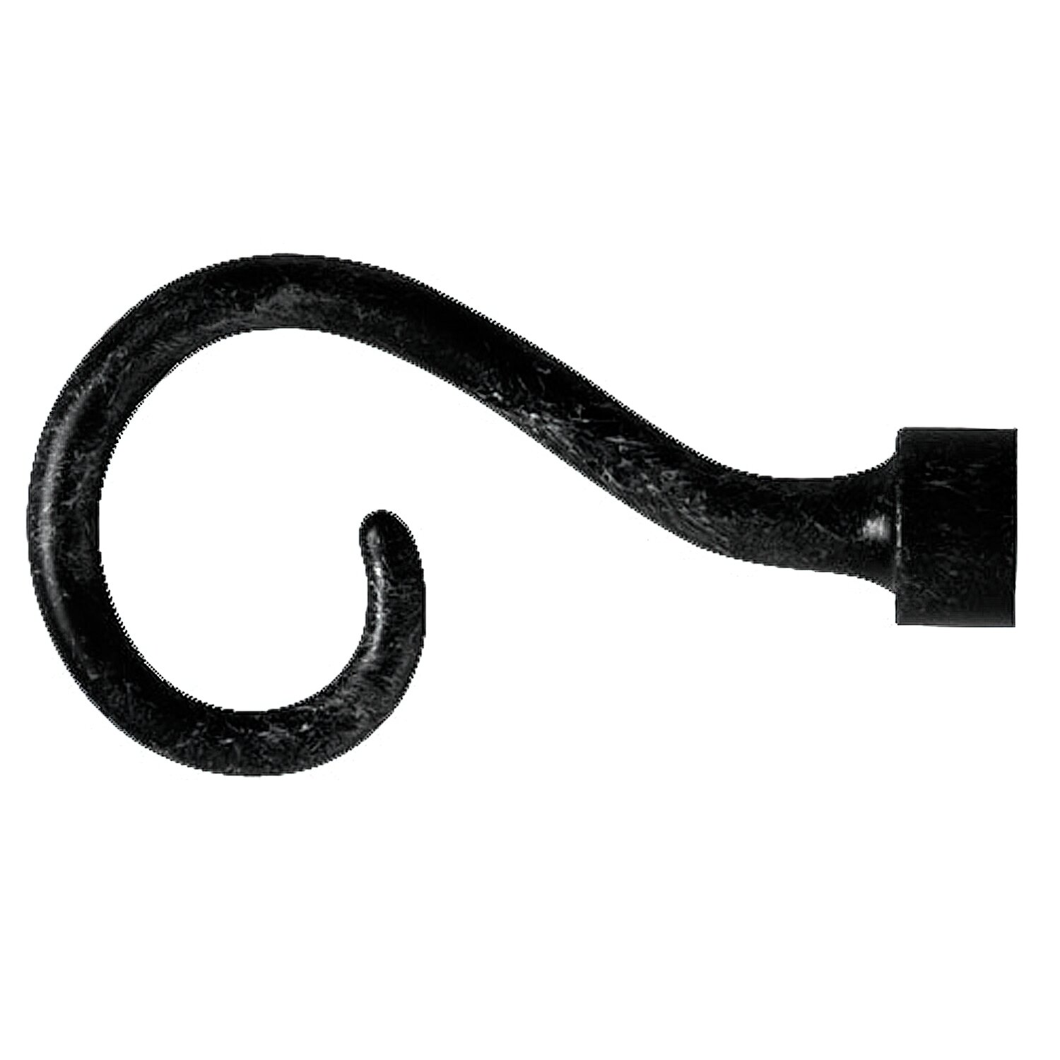 Terminal Forja Ibiza � 20 mm. Negro     Juego 2 Piezas
