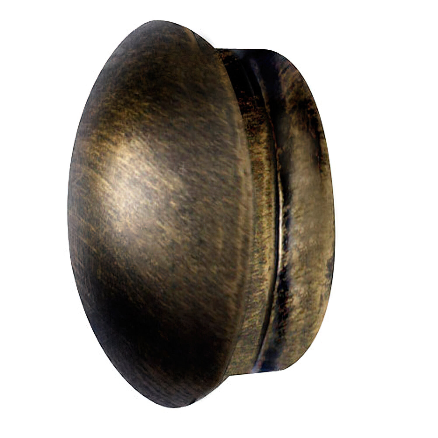 Terminal Forja Tapon � 20 mm. Negro / Dorado Juego 2 Piezas