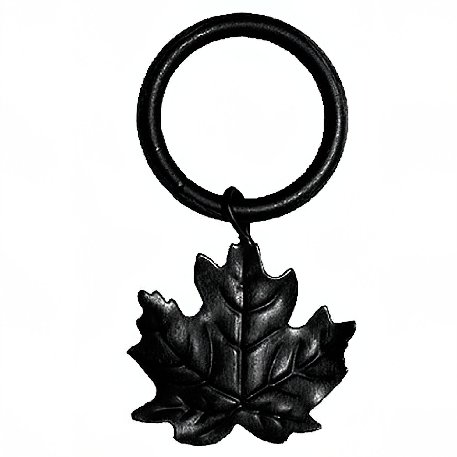 Anilla Forja � 20 mm. Con Hoja Negro Bolsa 10 Unidades