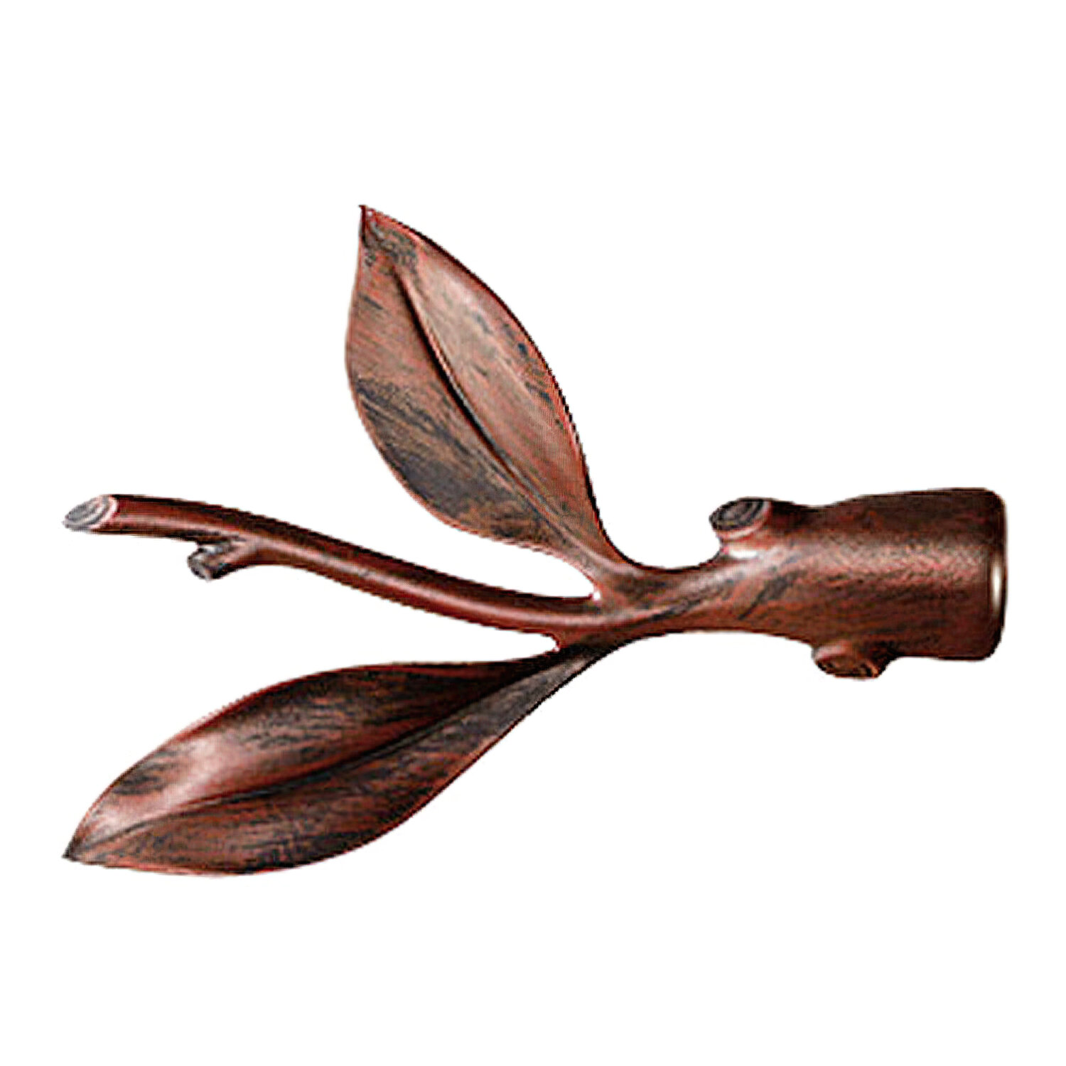 Terminal Forja Ramas � 20 mm. Negro / Cobre Juego 2 Piezas