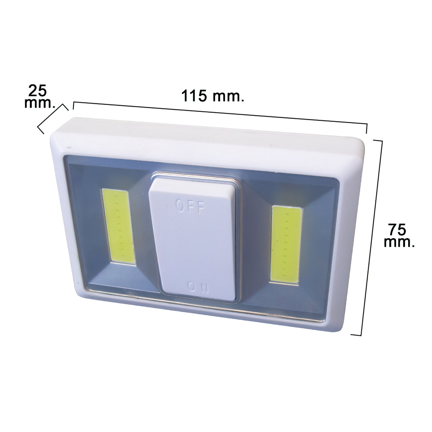 Luz Led Para Pared Con Interruptor (Fijaci�n Mediante Pegatina, Iman o Tornillos)