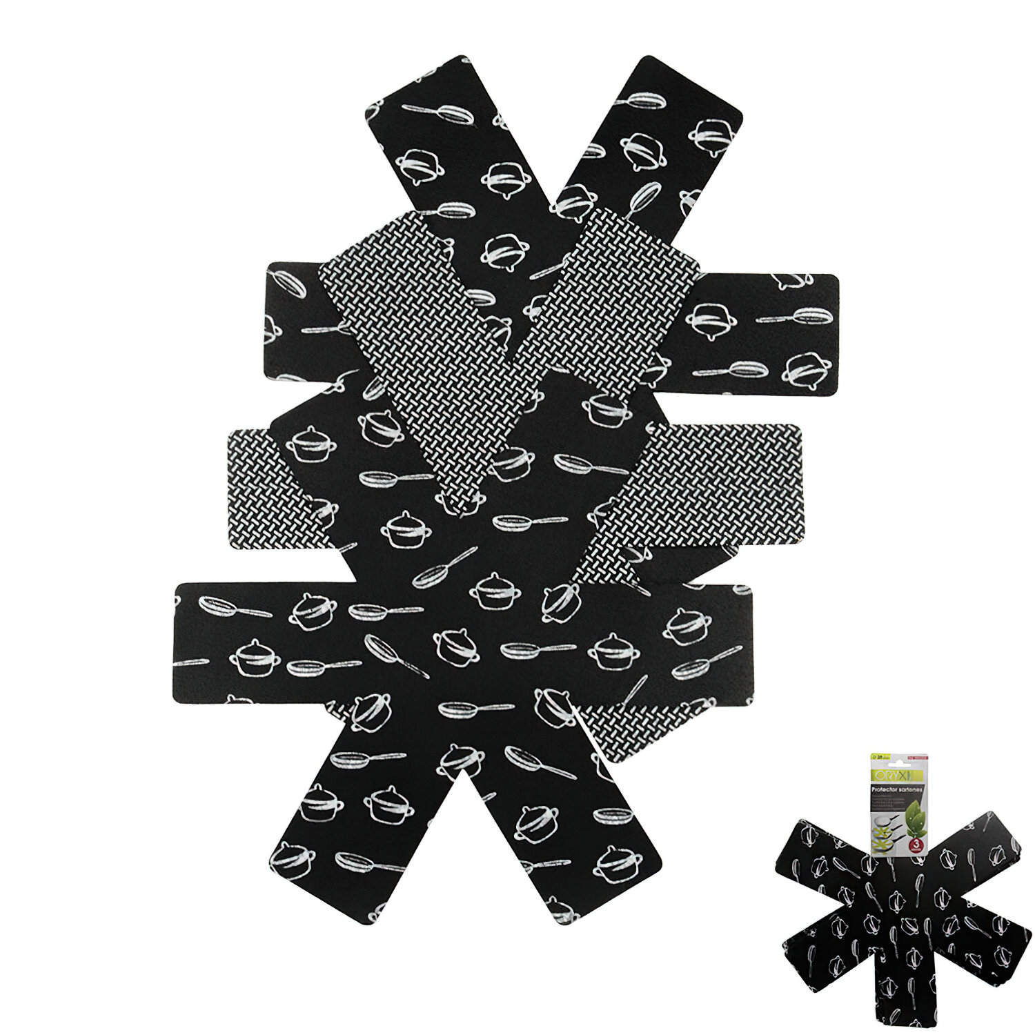Protector Sartenes 3 Unidades � 38 cm.