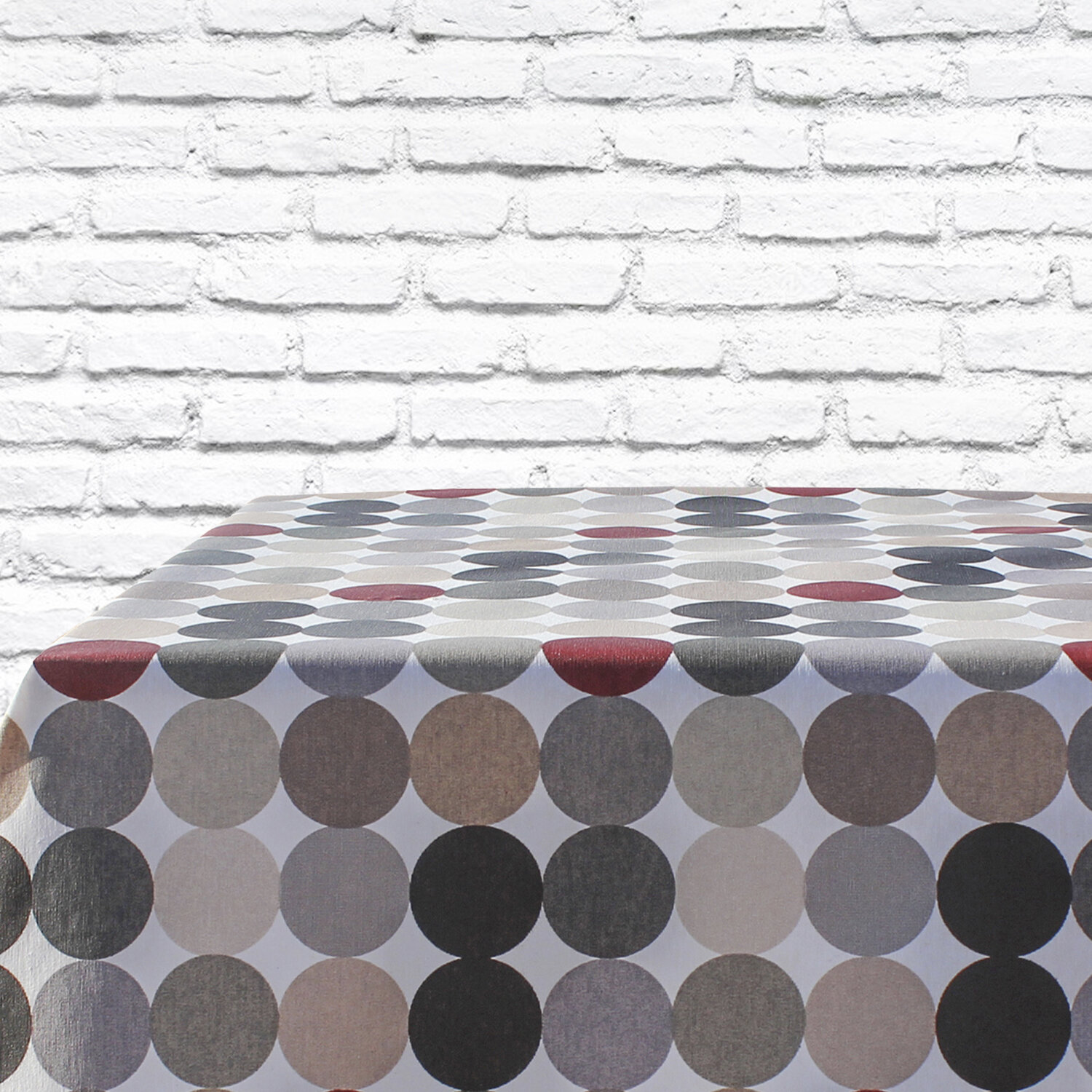 Mantel Antimanchas Textil Dotts Rollo 1,4 x 25 metros.