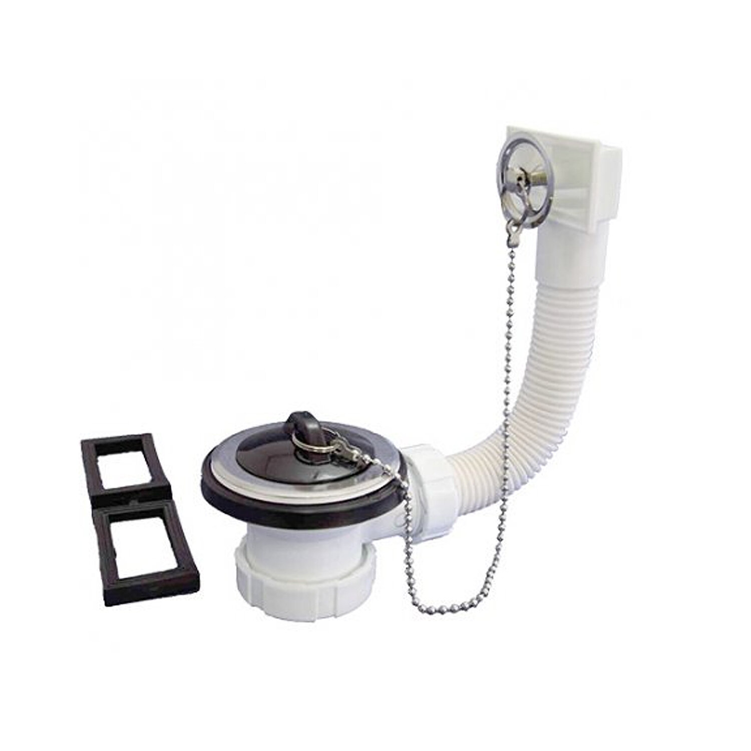 Valvula Fregadero T-68 /  �70 mm. 1 1/2" Con Rebosadero