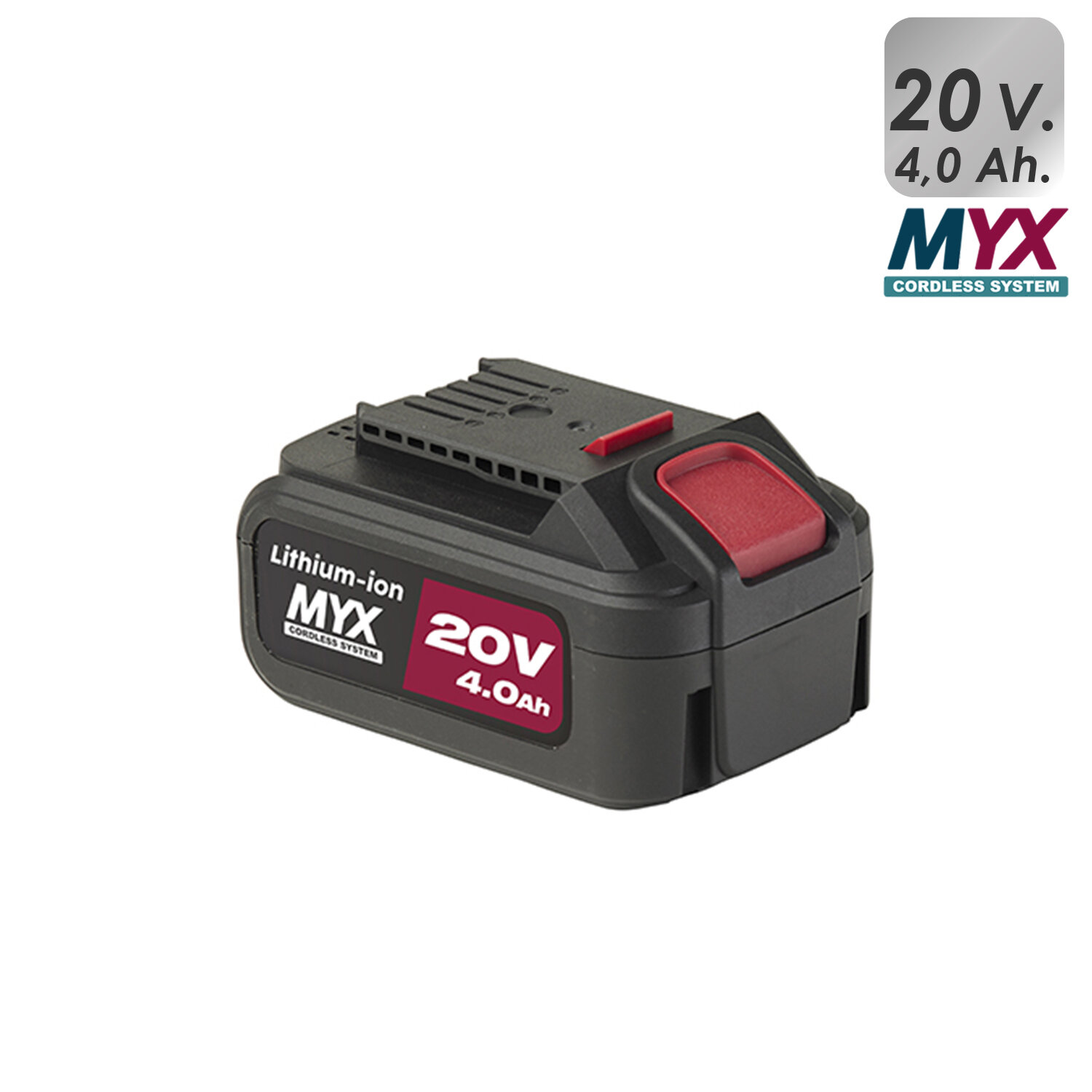 Bateria Litio Yamato 20 Voltios LIMYX 4,0 Ah. Universal
