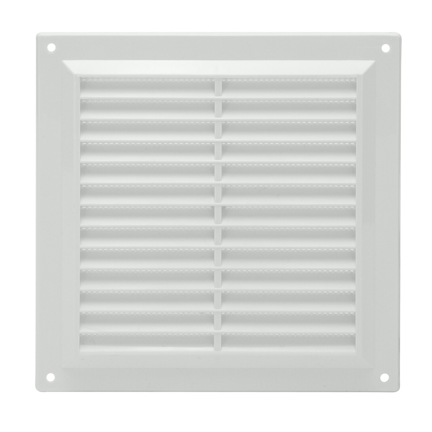 Rejilla Plastico Sobreponer Con Malla Posterior 20x20 cm.