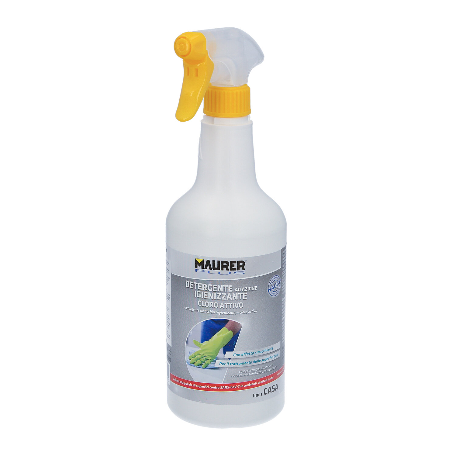 Detergente Higienizante Cloro Activo 750 ml.