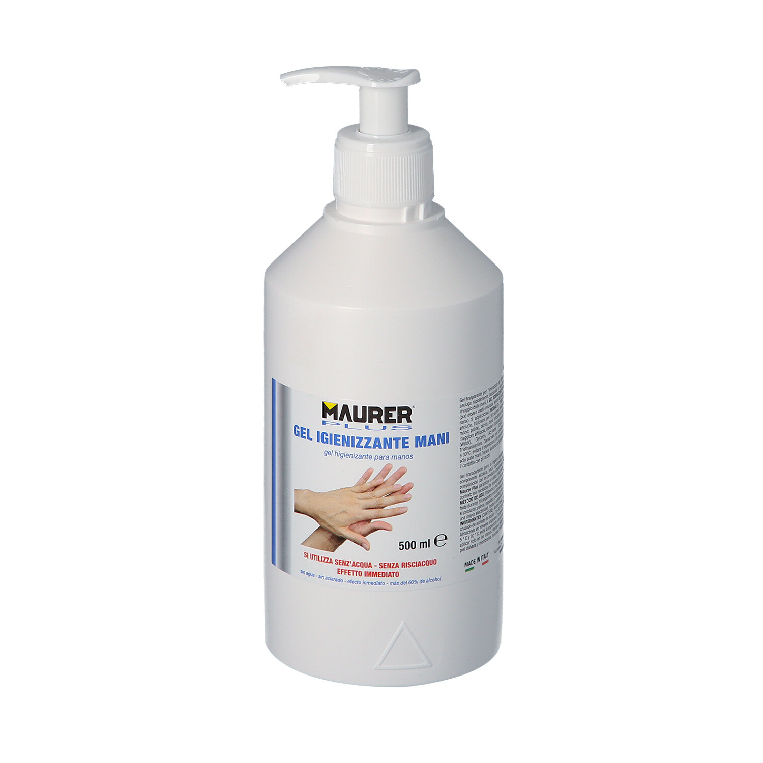 Gel Hidroalcoholico Higienizante Con Dispensador 500 Ml