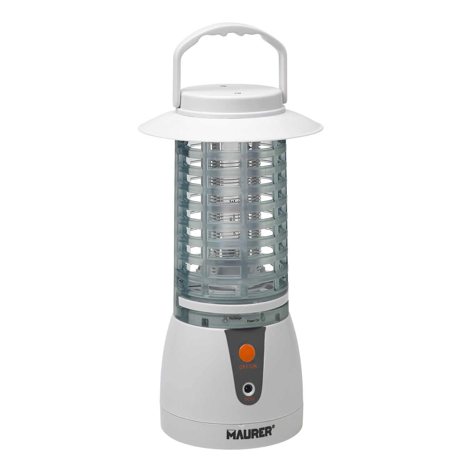 Exterminador De Insectos con Bateria Recargable 12 W.
