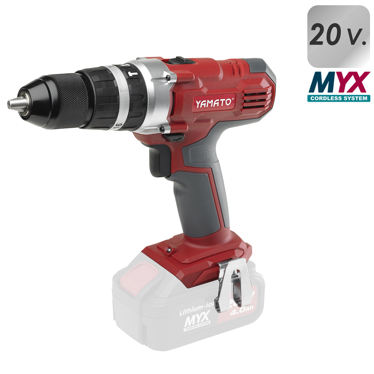 Taladro Atornillador con Percutor a Bateria 20 V. LIMYX Sin Bateria