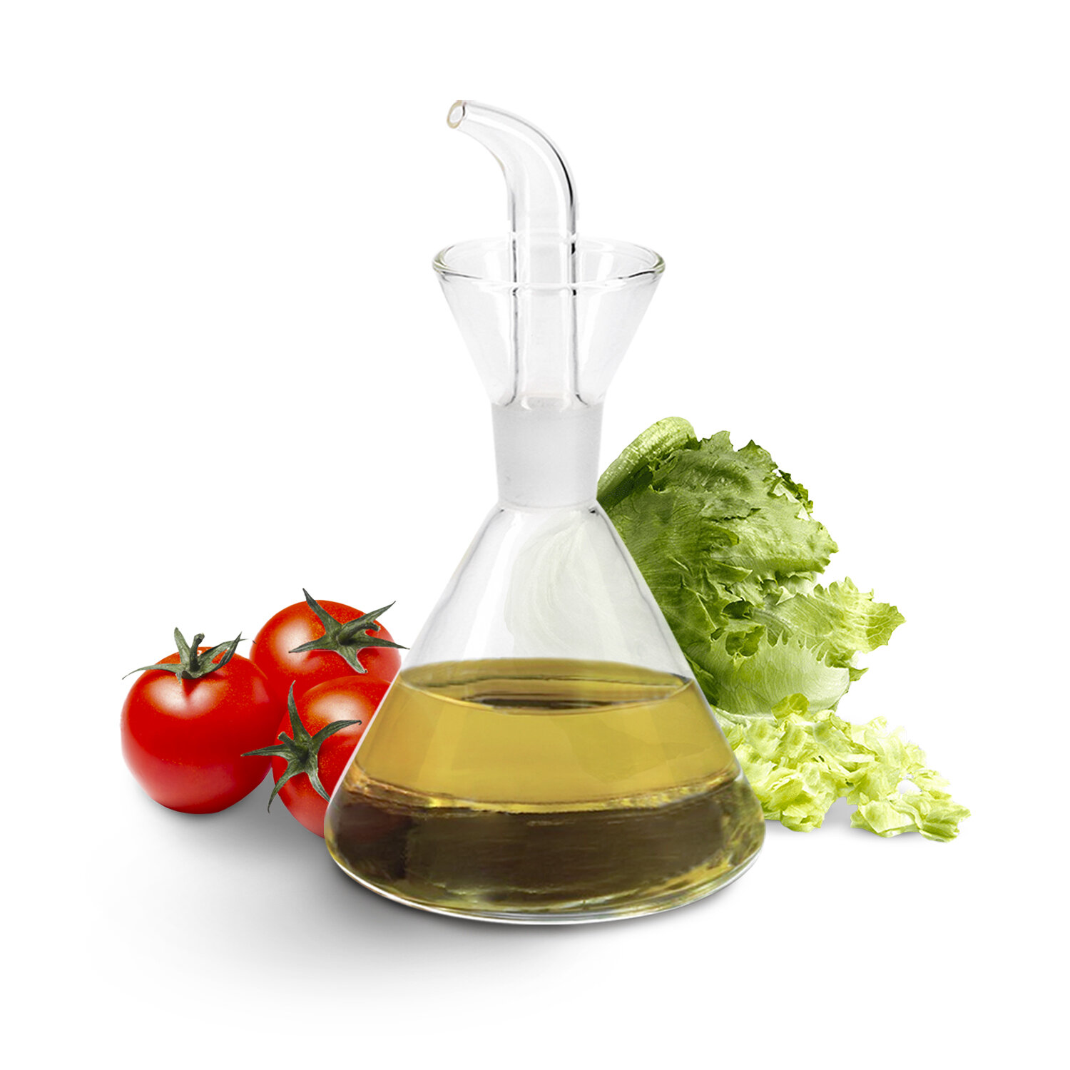 Aceitera Antigoteo Cristal, 500 ml