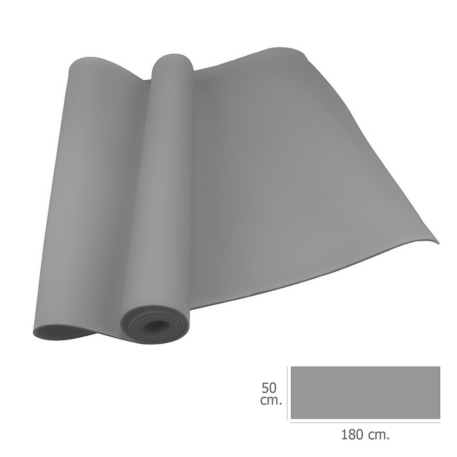 Colchoneta Espuma Camping / Gimnasio 180 x 50 cm.
