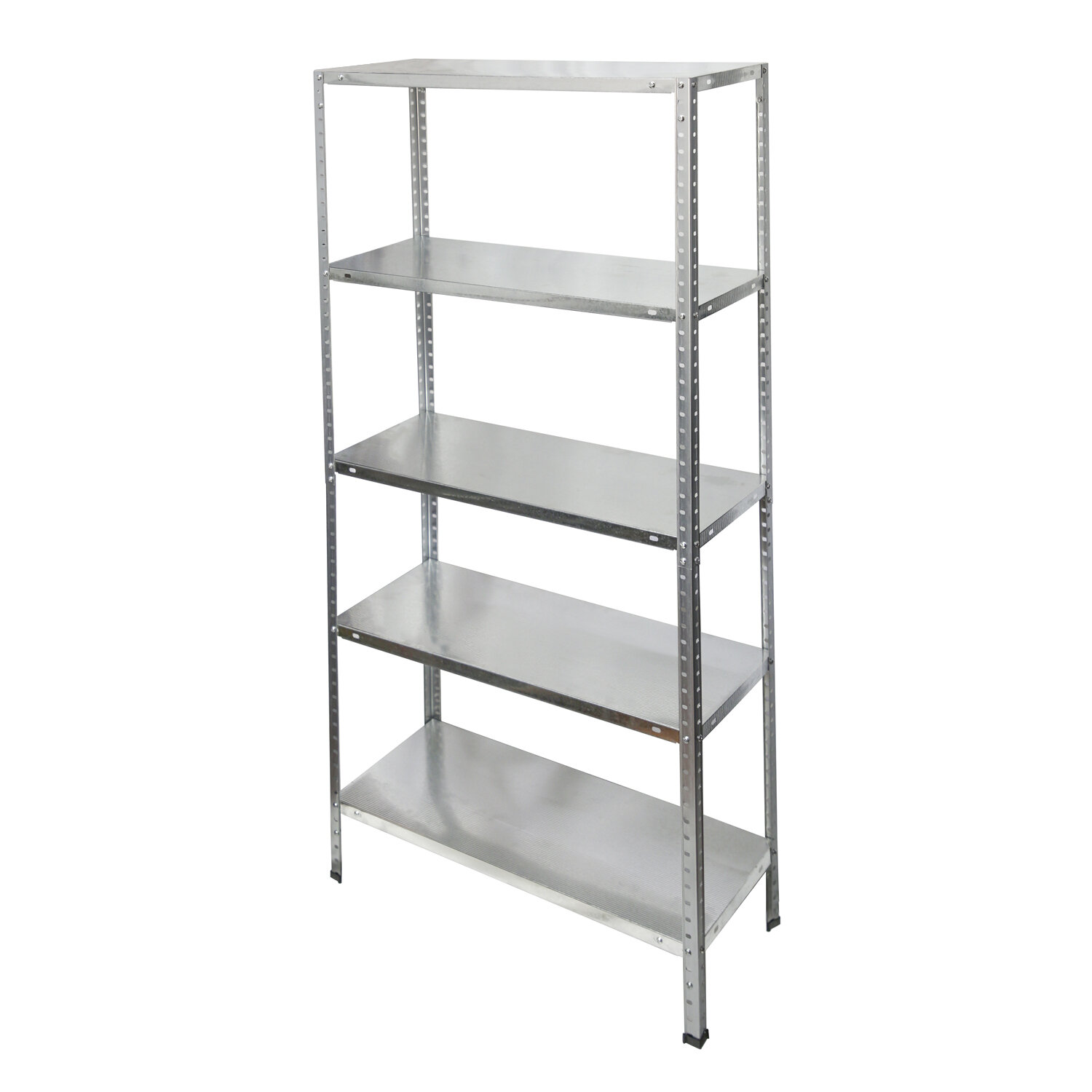 Modulo Estanteria Galvanizado con 5 Baldas 150x75x30 cm.